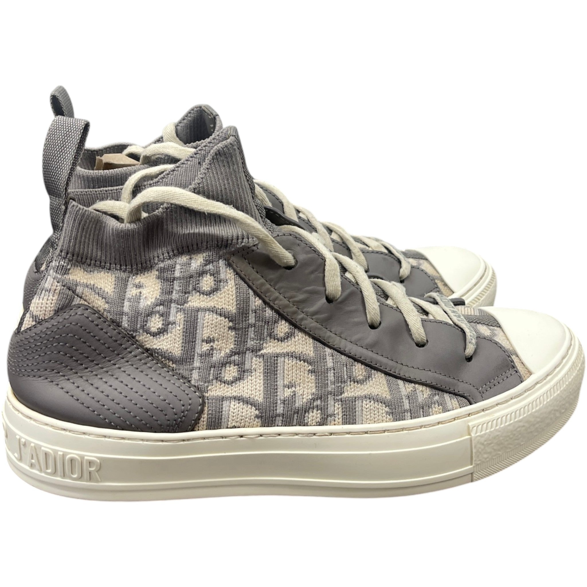 Women's Walk'N'Dior High Trainers Grey Size EU 37 / UK 4