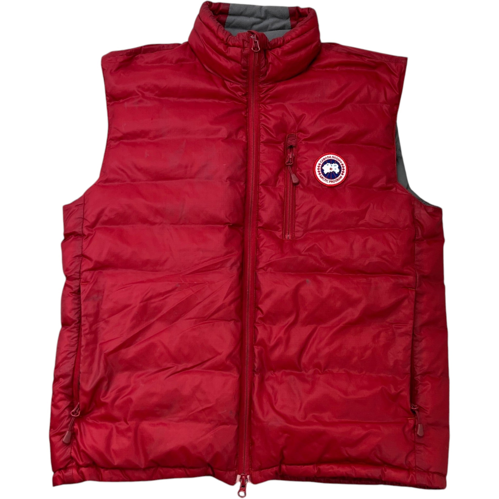 Men's Crofton Gilet Red Size M