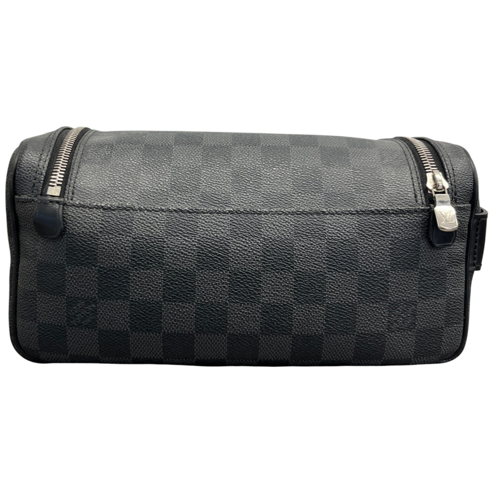 Men's Damier Graphite Toiletry Bag Black