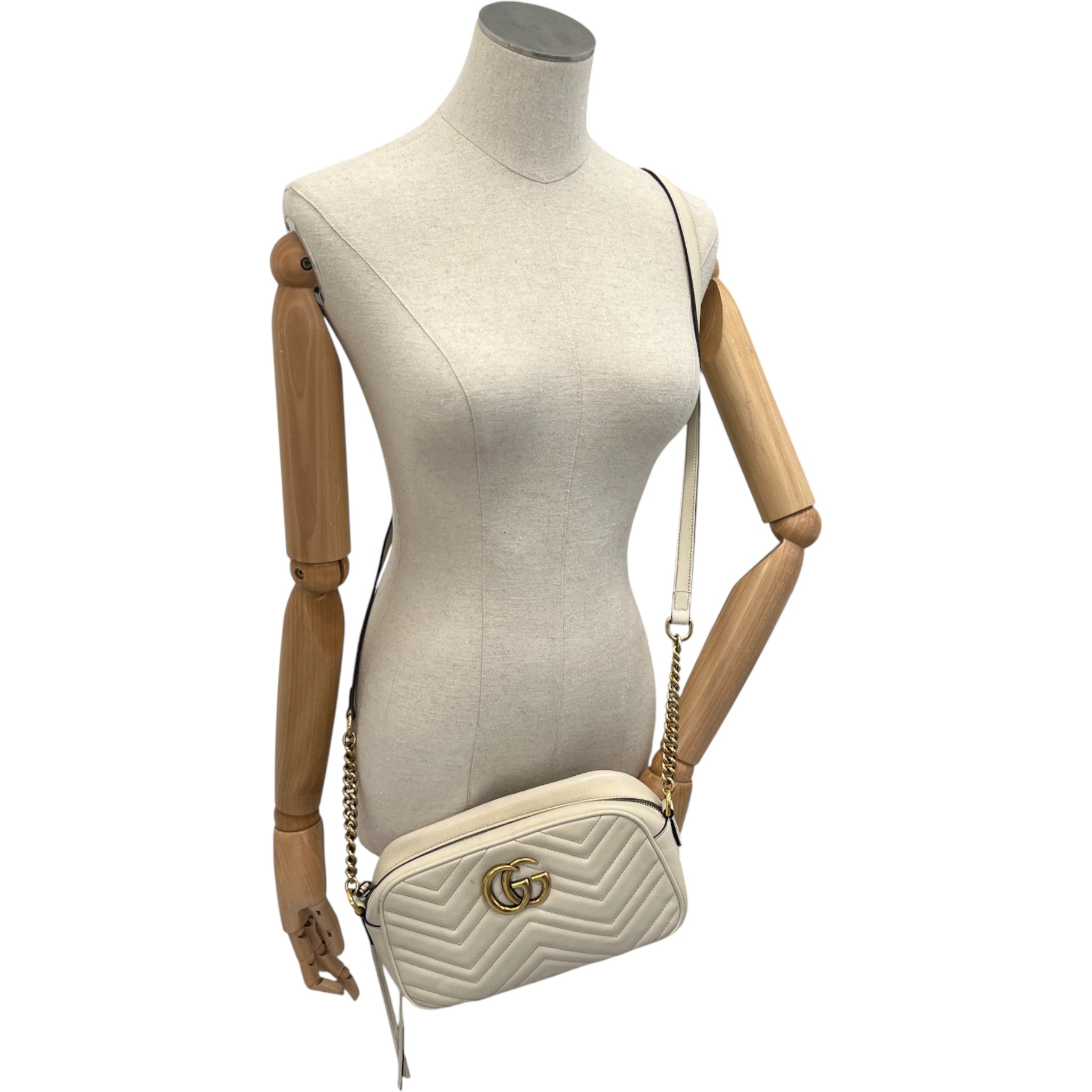 Women's Gg Marmont Bag Cream