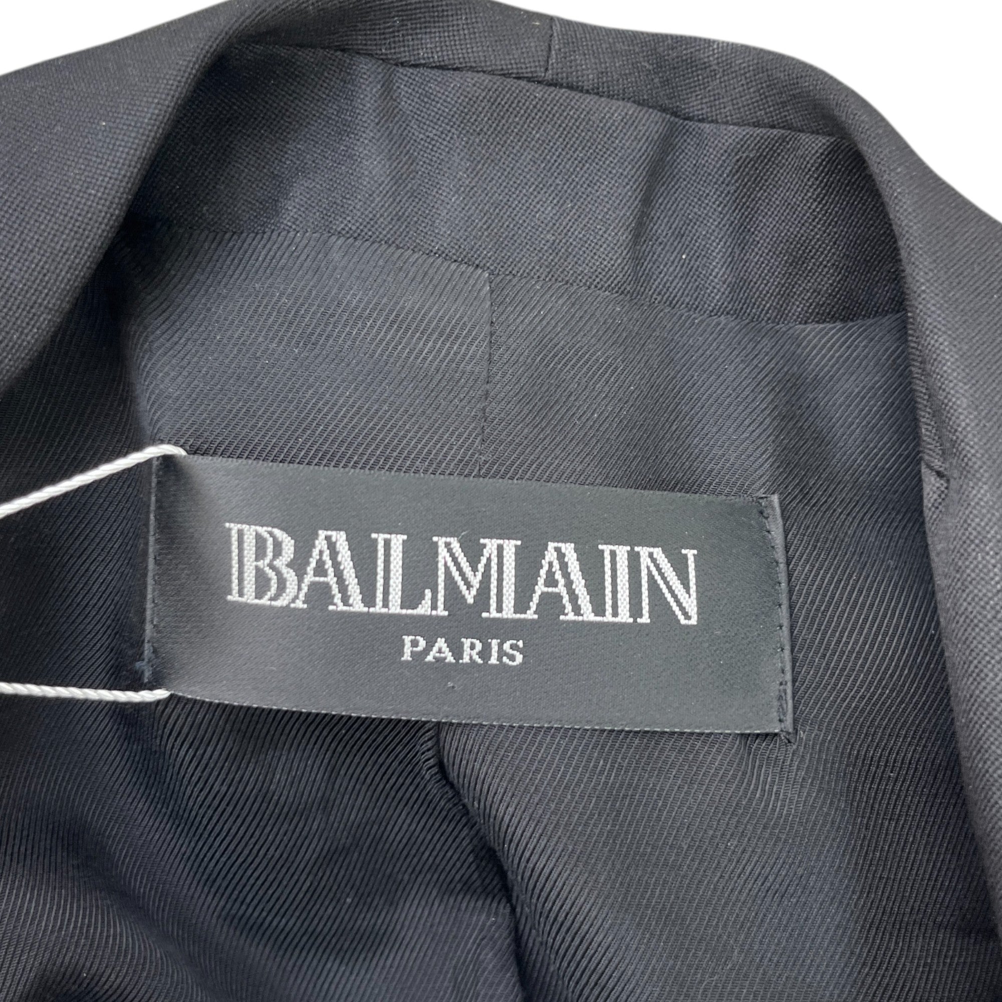 Women's Military Blazer Jacket Black Size IT 38 / UK 6