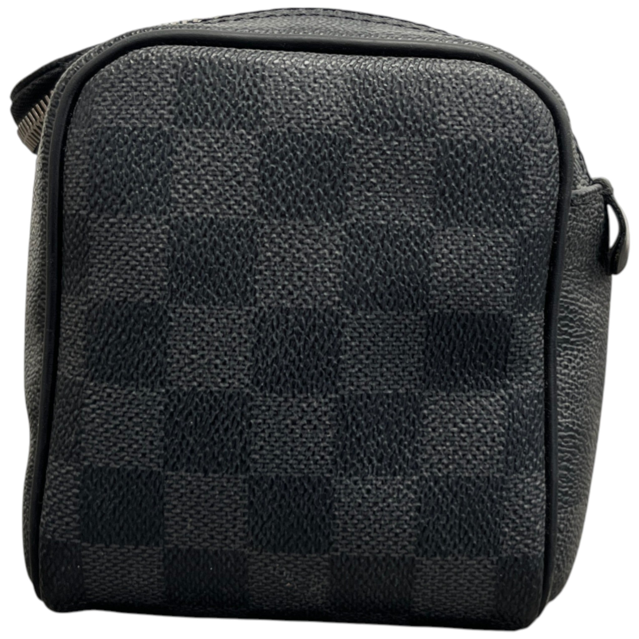 Men's Damier Graphite Toiletry Bag Black
