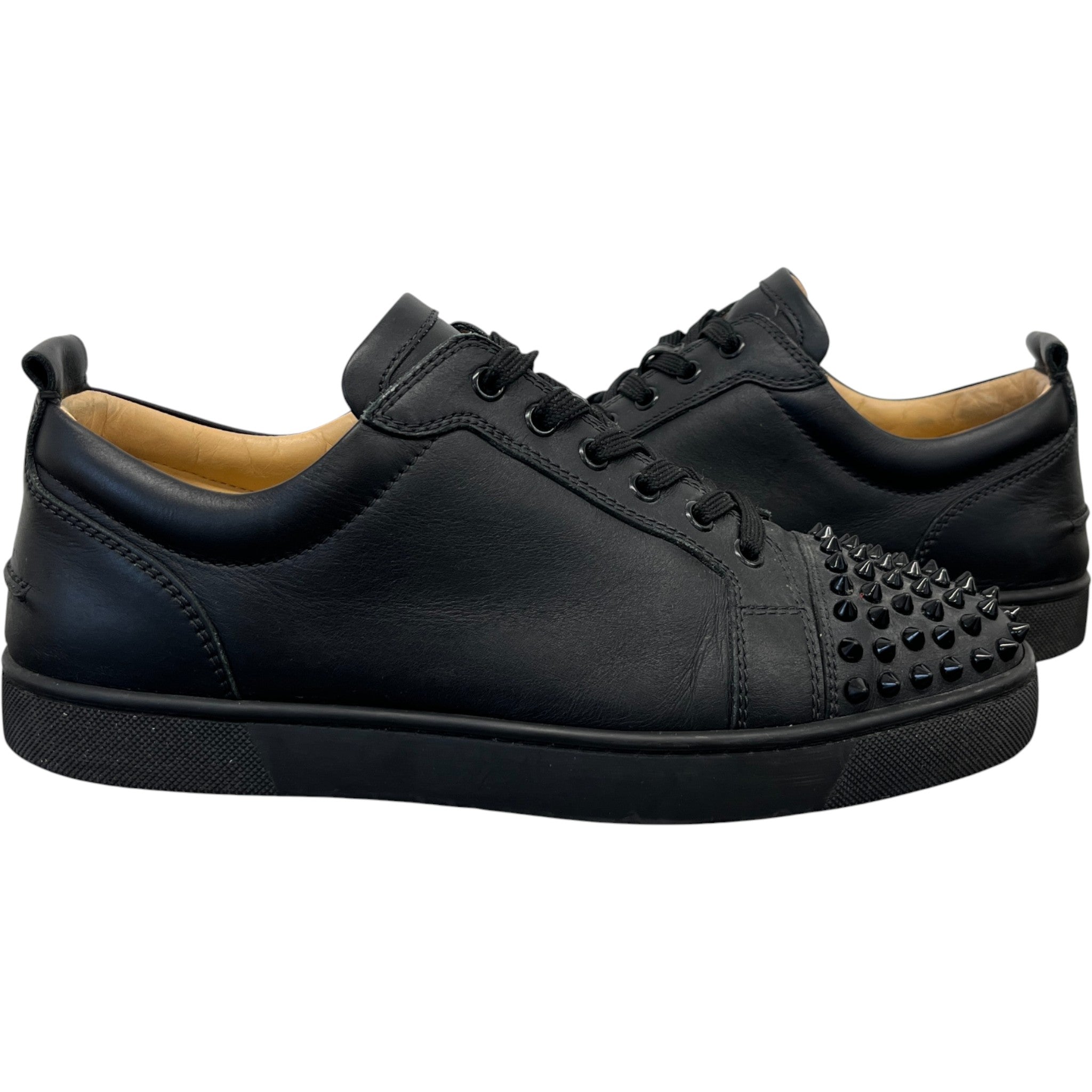 Men's Louis Junior Spikes Low Trainers Black Size EU 41.5 / UK 7.5