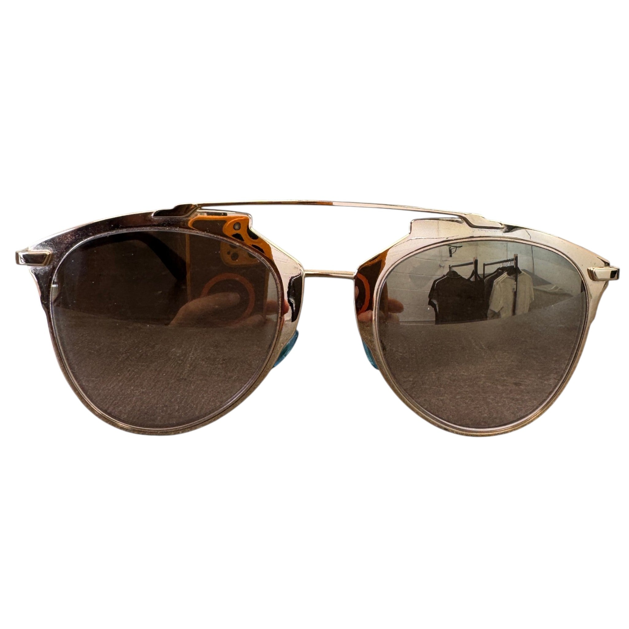 Men's Reflective 3210R Sunglasses Rose Gold