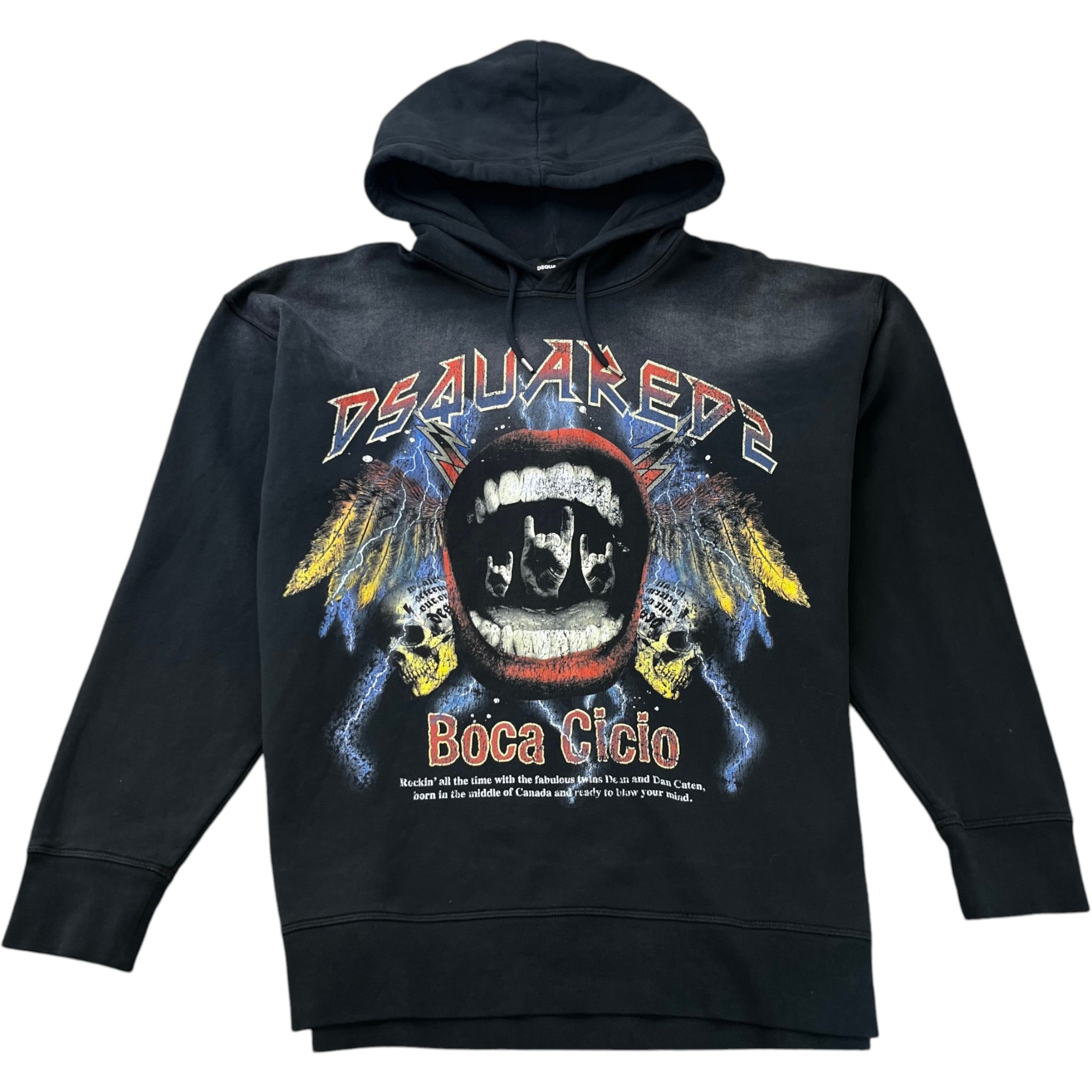 Men's Boca Cicio Hoodie Black Size XL