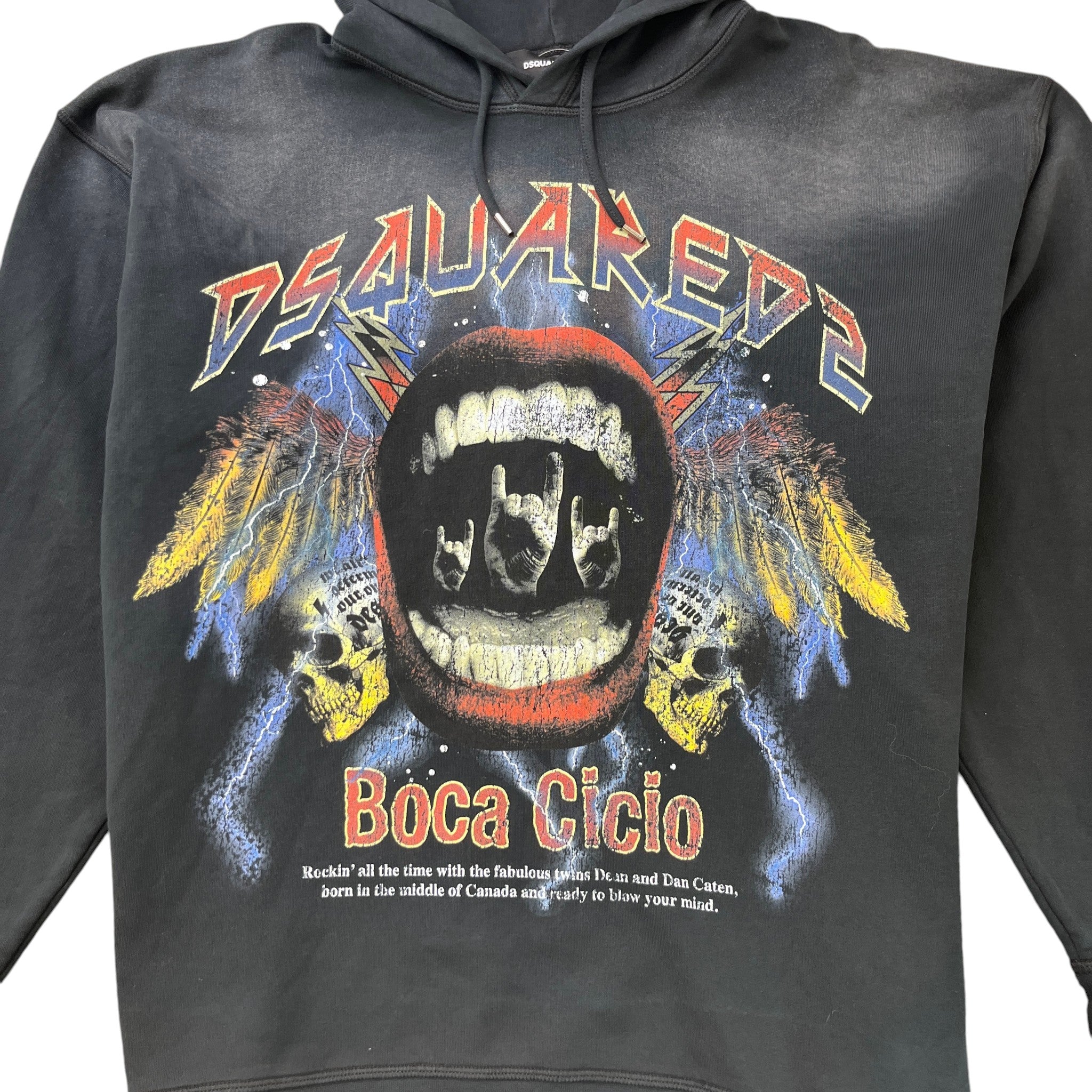 Men's Boca Cicio Hoodie Black Size XL