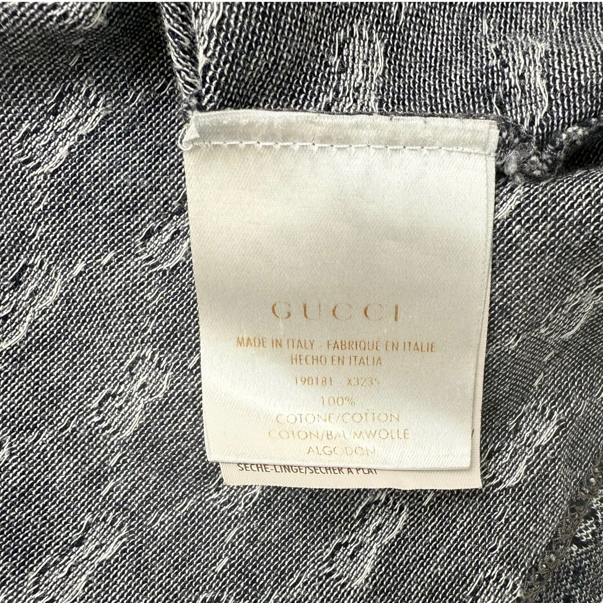 Men's Gg Polo Shirt Navy Size XL