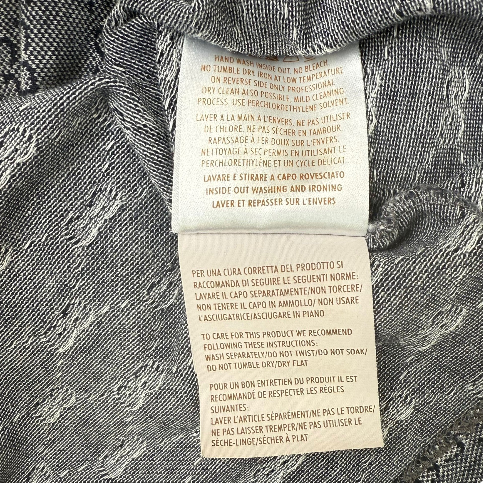 Men's Gg Polo Shirt Navy Size XL