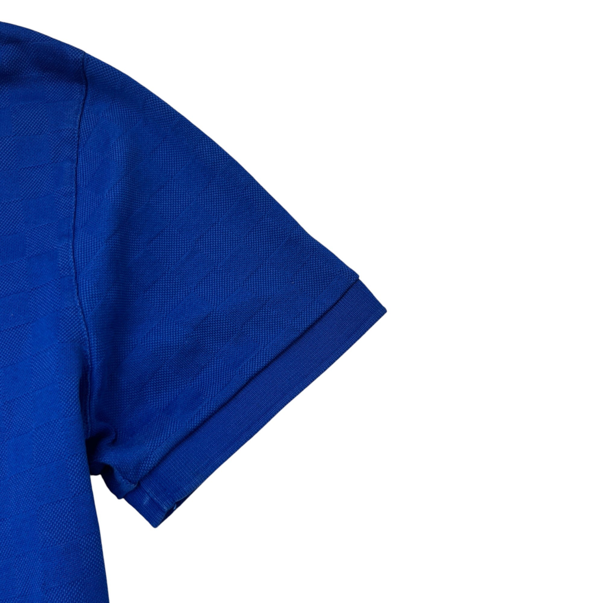 Men's Damier Polo Shirt Blue Size XS