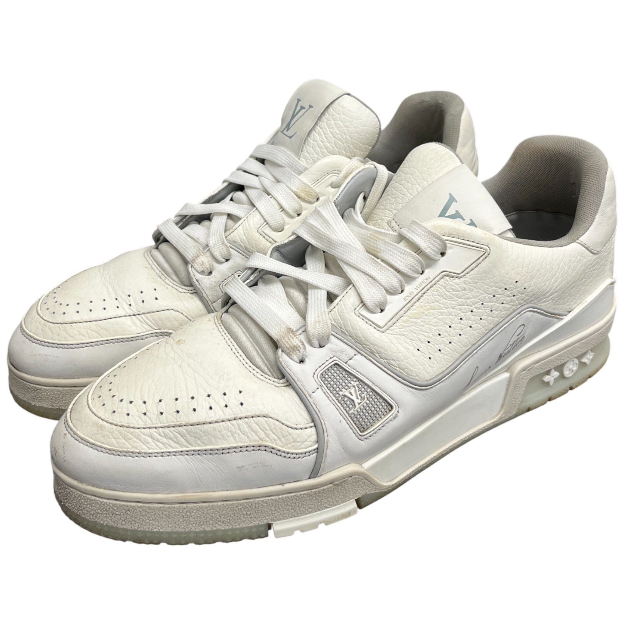 Men's Lv Low Trainers White Size EU 43 / UK 9