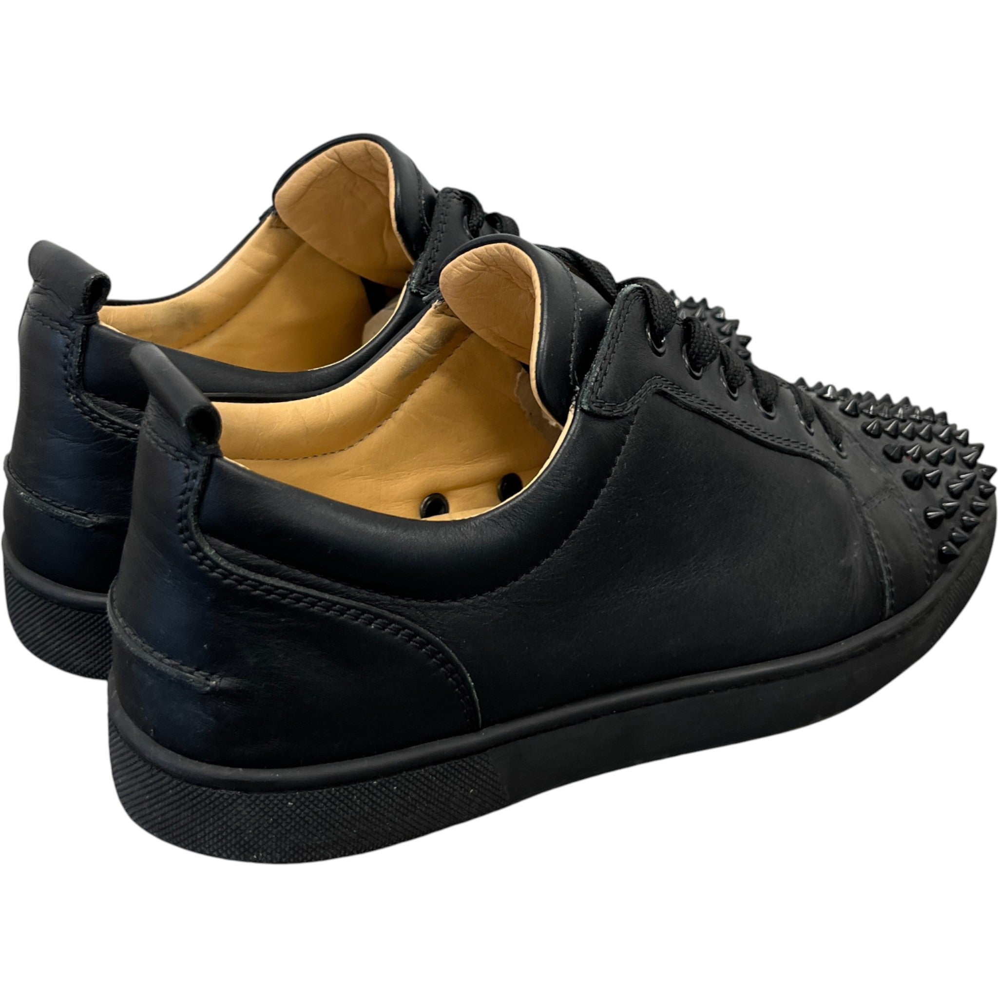 Men's Louis Junior Spikes Low Trainers Black Size EU 41.5 / UK 7.5