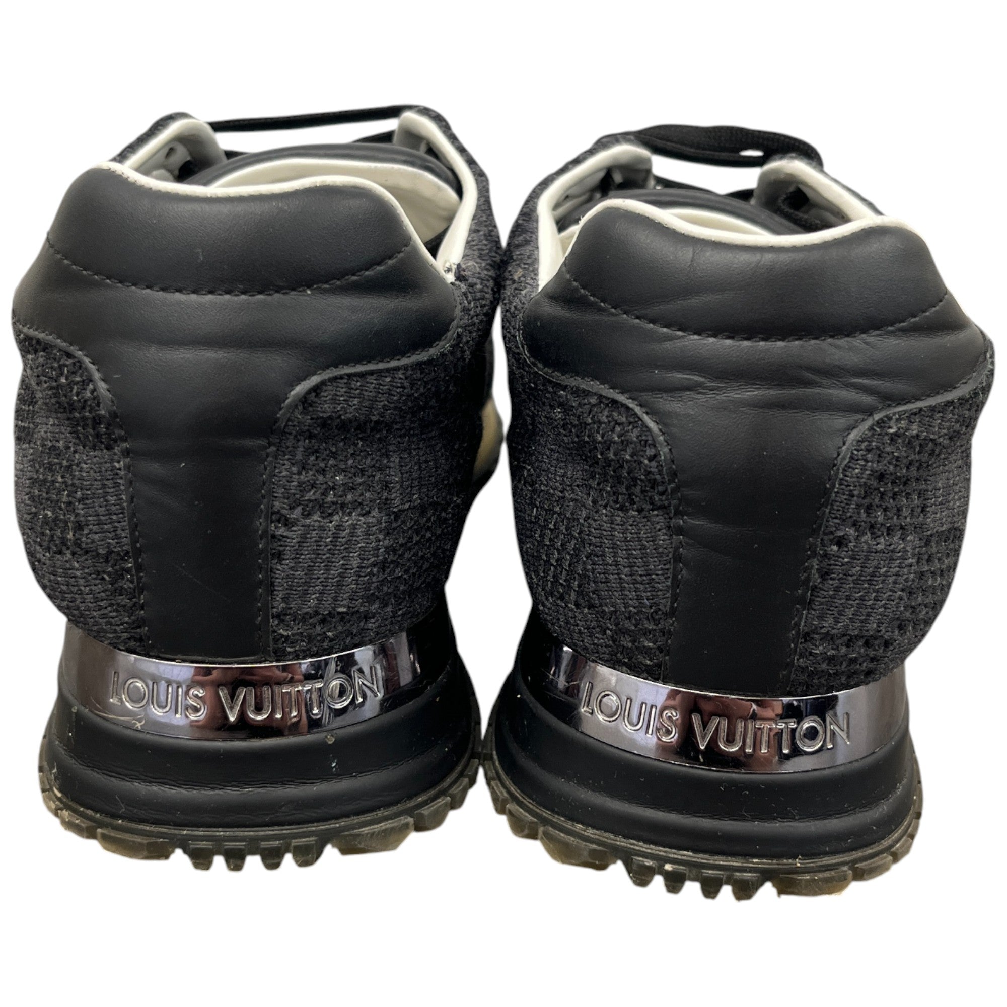 Men's Knit Run Away Low Trainers Black Size EU 39.5 / UK 5.5