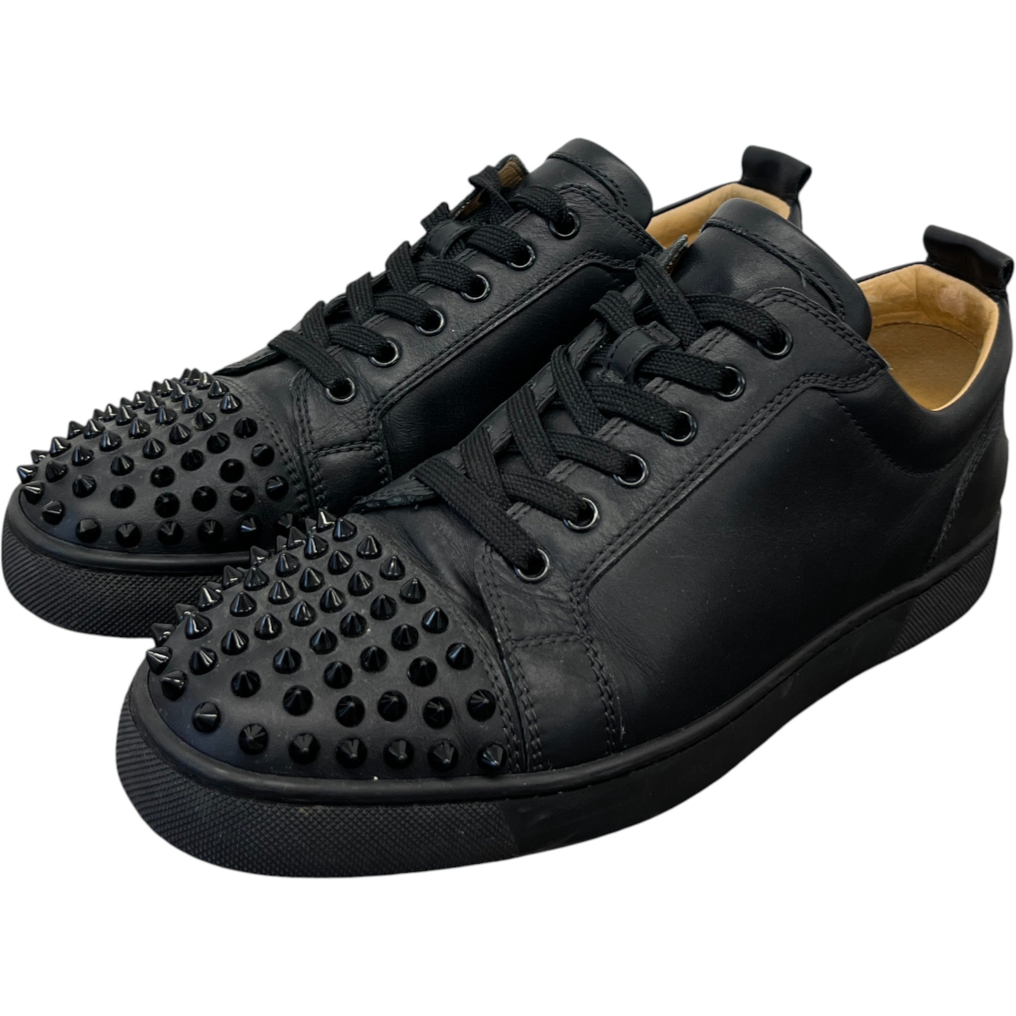 Men's Louis Junior Spikes Low Trainers Black Size EU 41.5 / UK 7.5