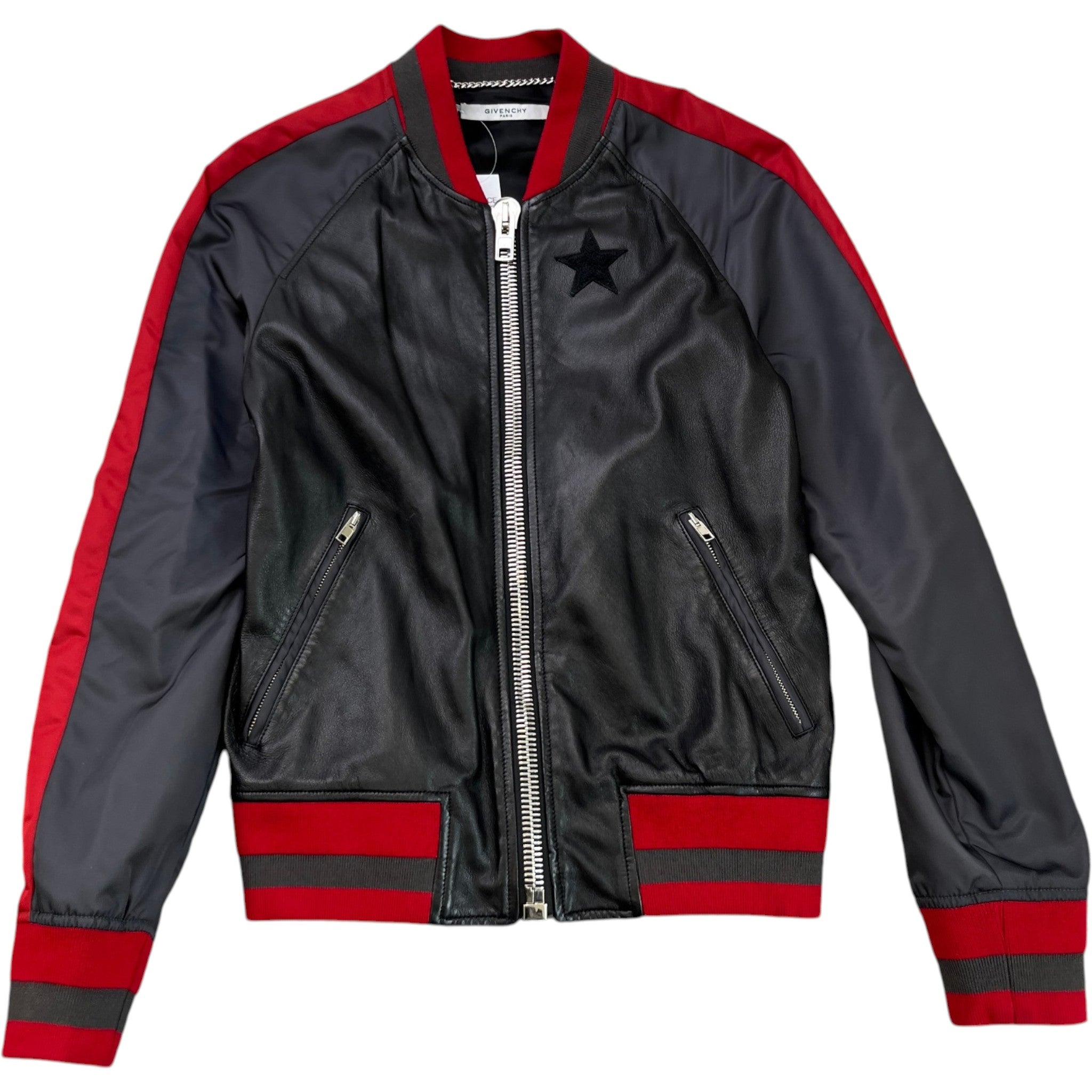 Men's Applique Star Jacket Black Size IT 48 / M