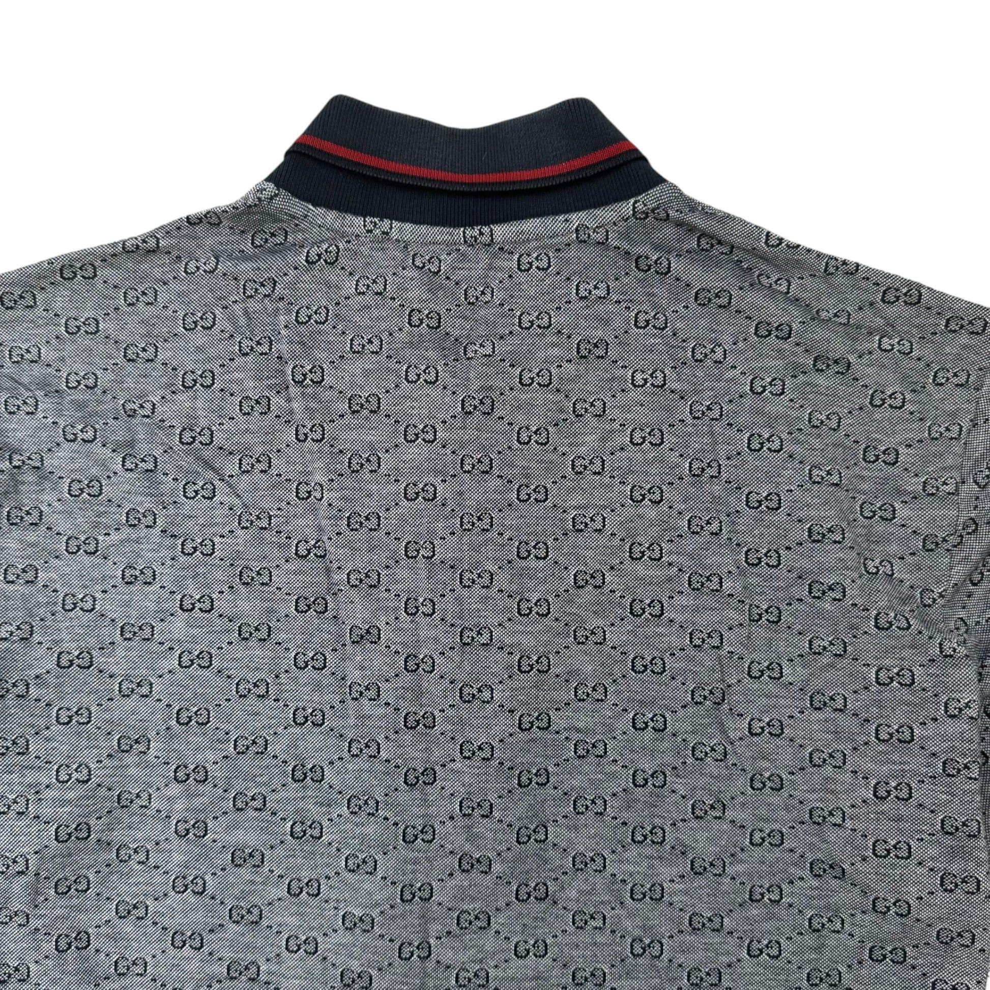 Men's Gg Polo Shirt Navy Size XL