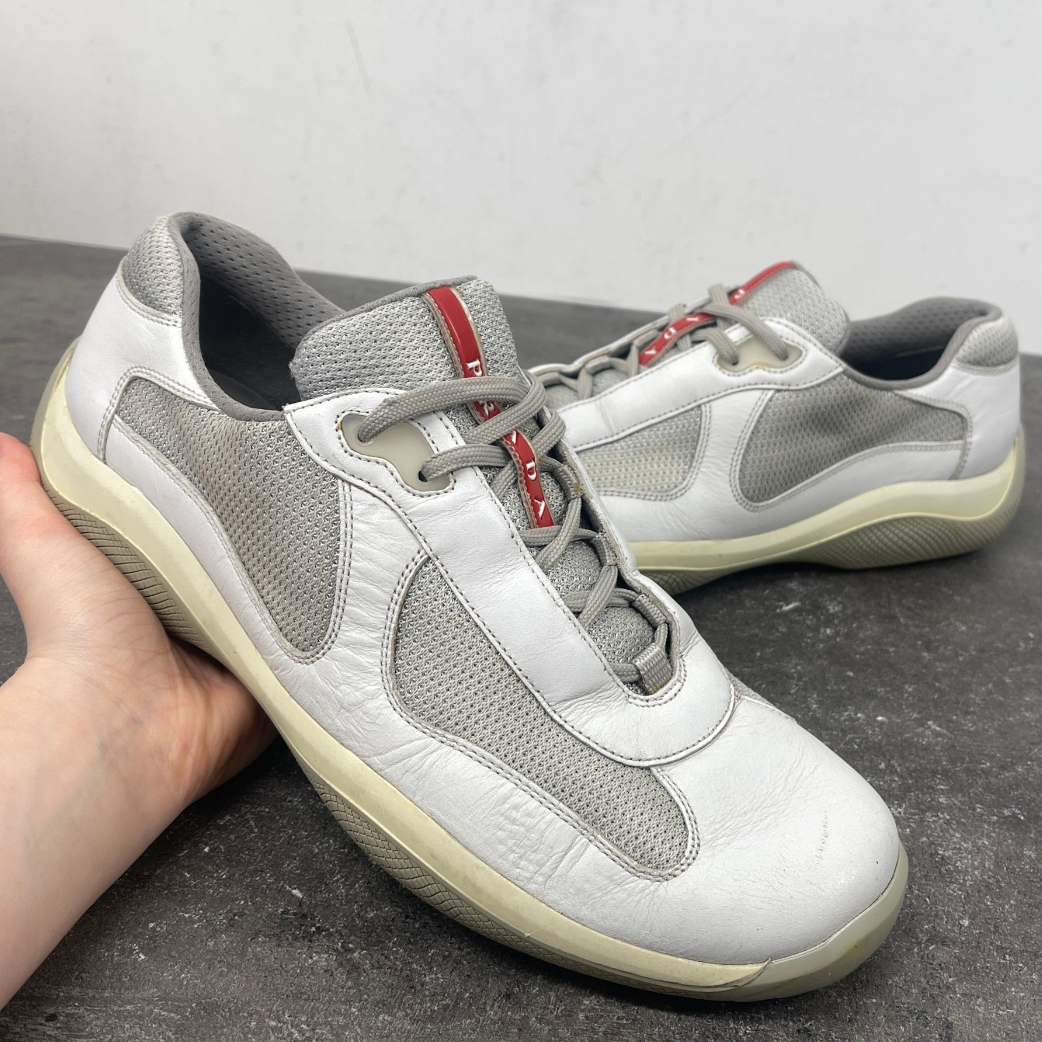 Men's America'S Cup Low Trainers White Size EU 42 / UK 8