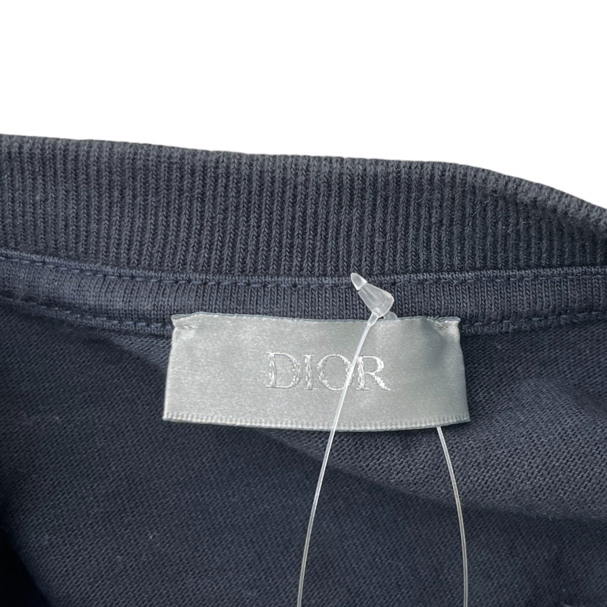 Men's Couture Embroidered T-Shirt Black Size M