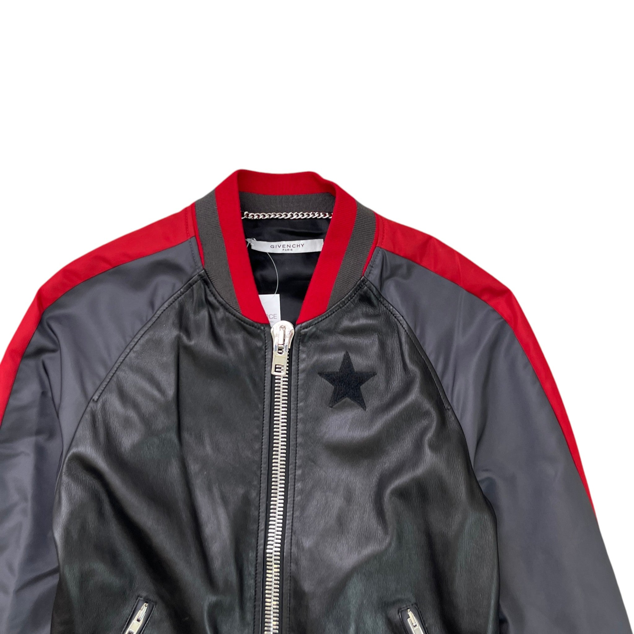 Men's Applique Star Jacket Black Size IT 48 / M