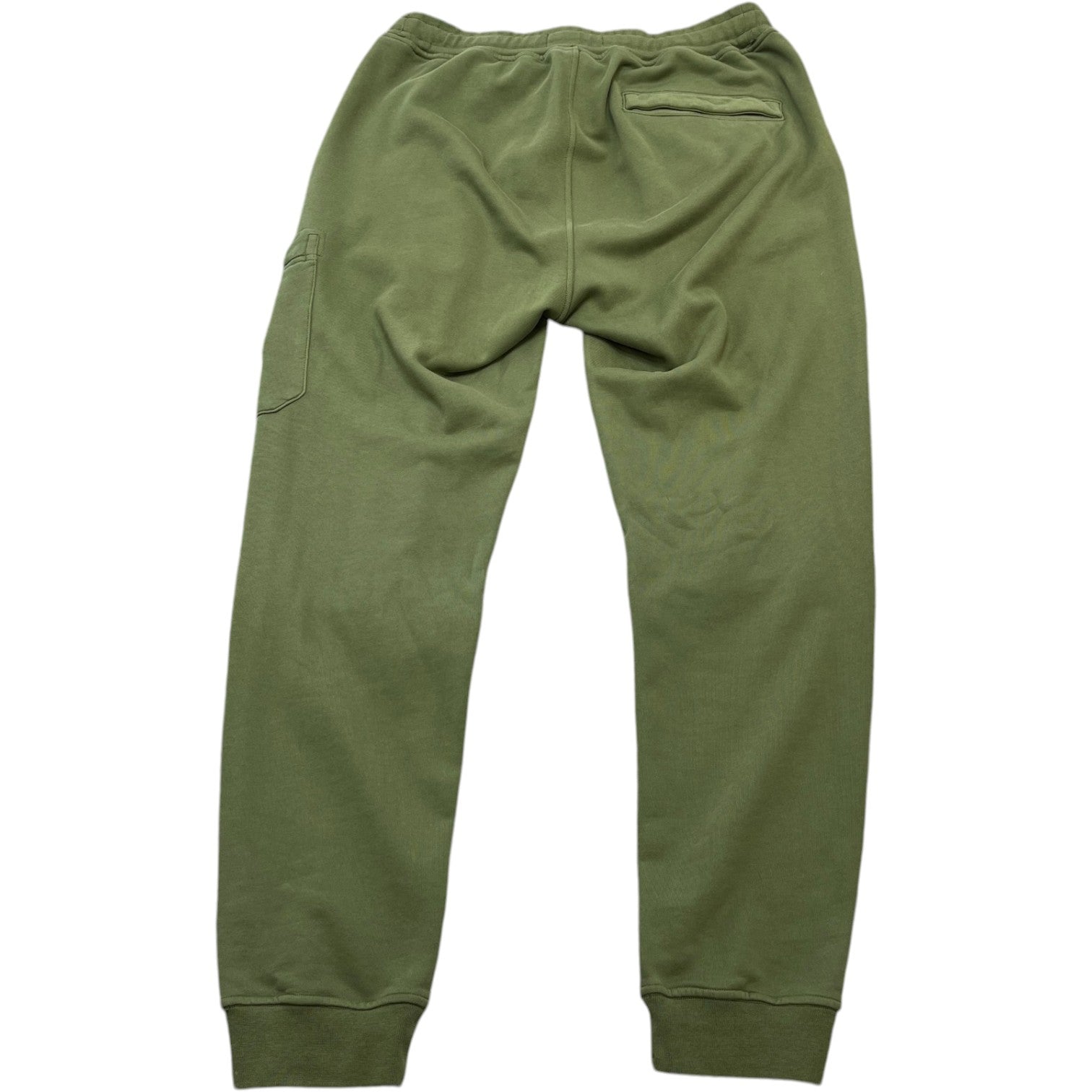 Men's Applique Logo Joggers Green Size M
