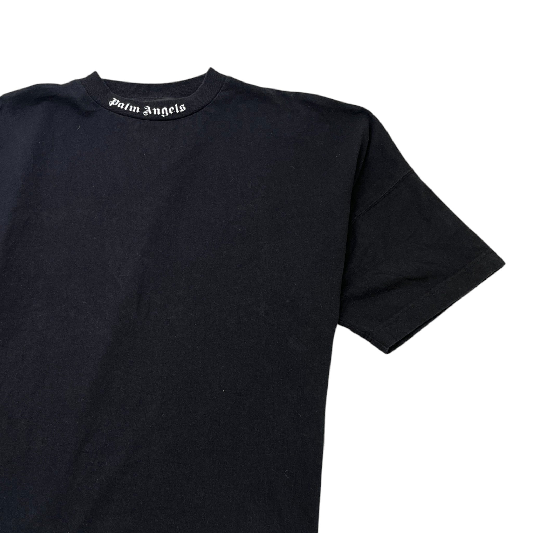 Men's Classic Logo Print T-Shirt Black Size M