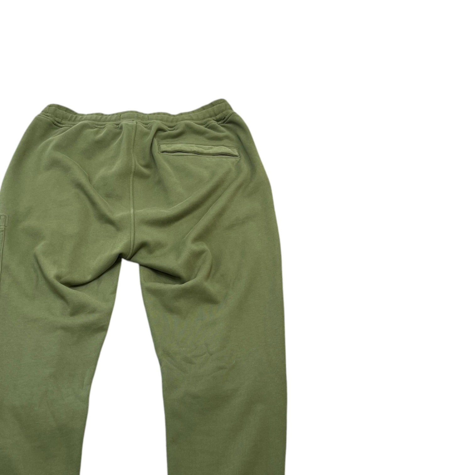 Men's Applique Logo Joggers Green Size M