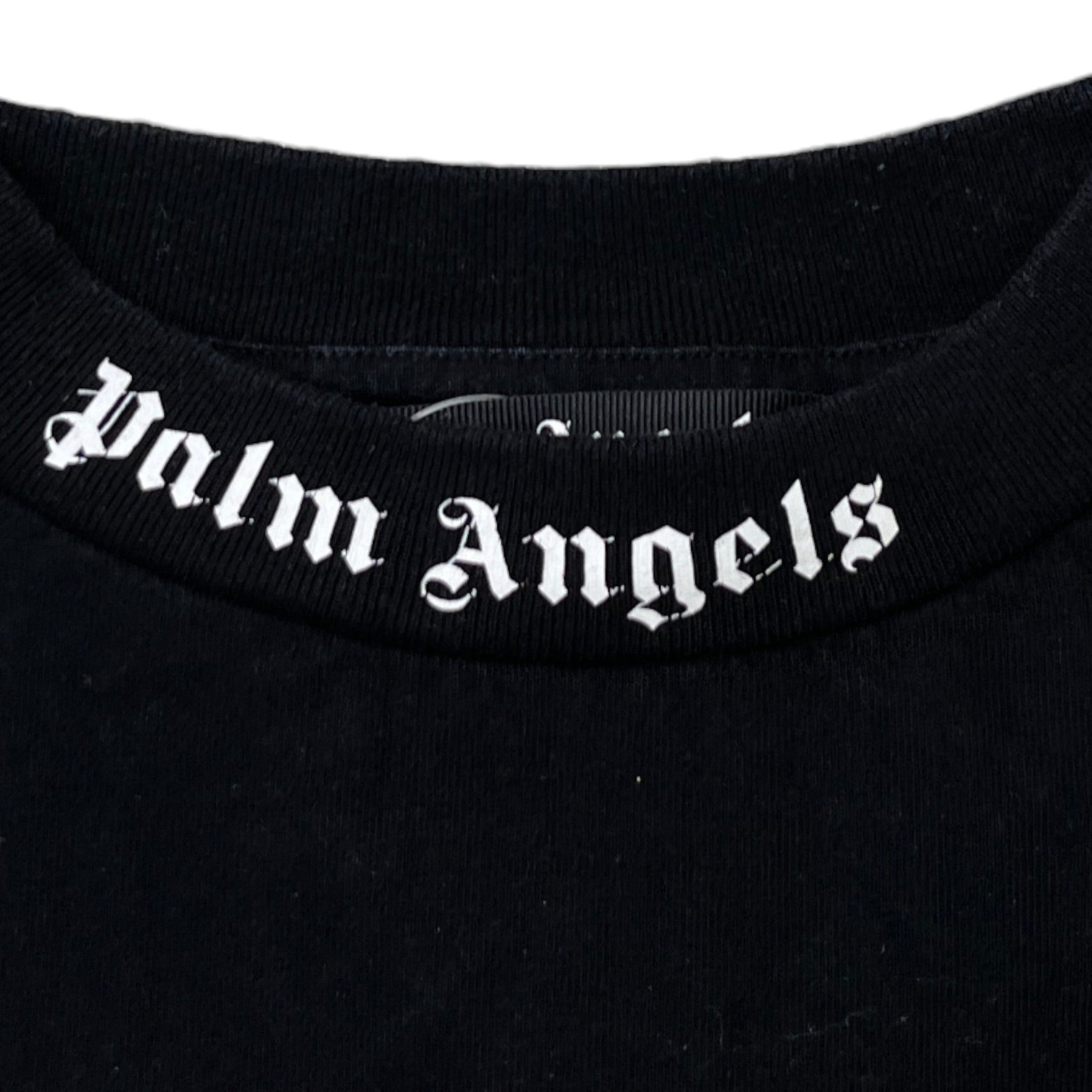 Men's Classic Logo Print T-Shirt Black Size M