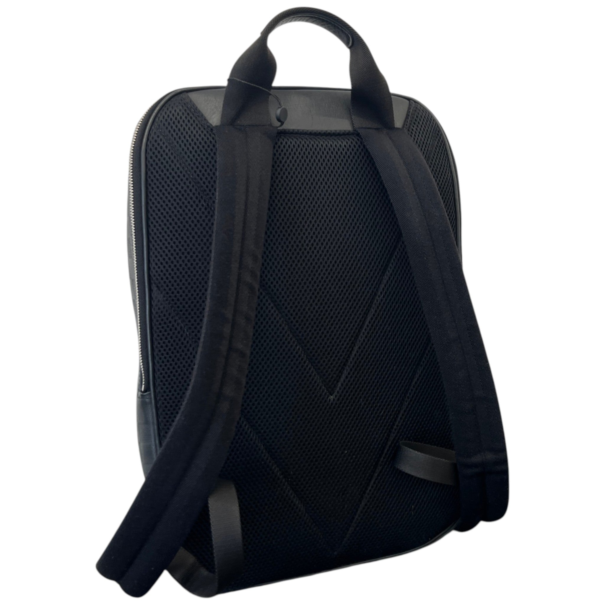 Men's Damier Infiniti Leather Michael Backpack Black