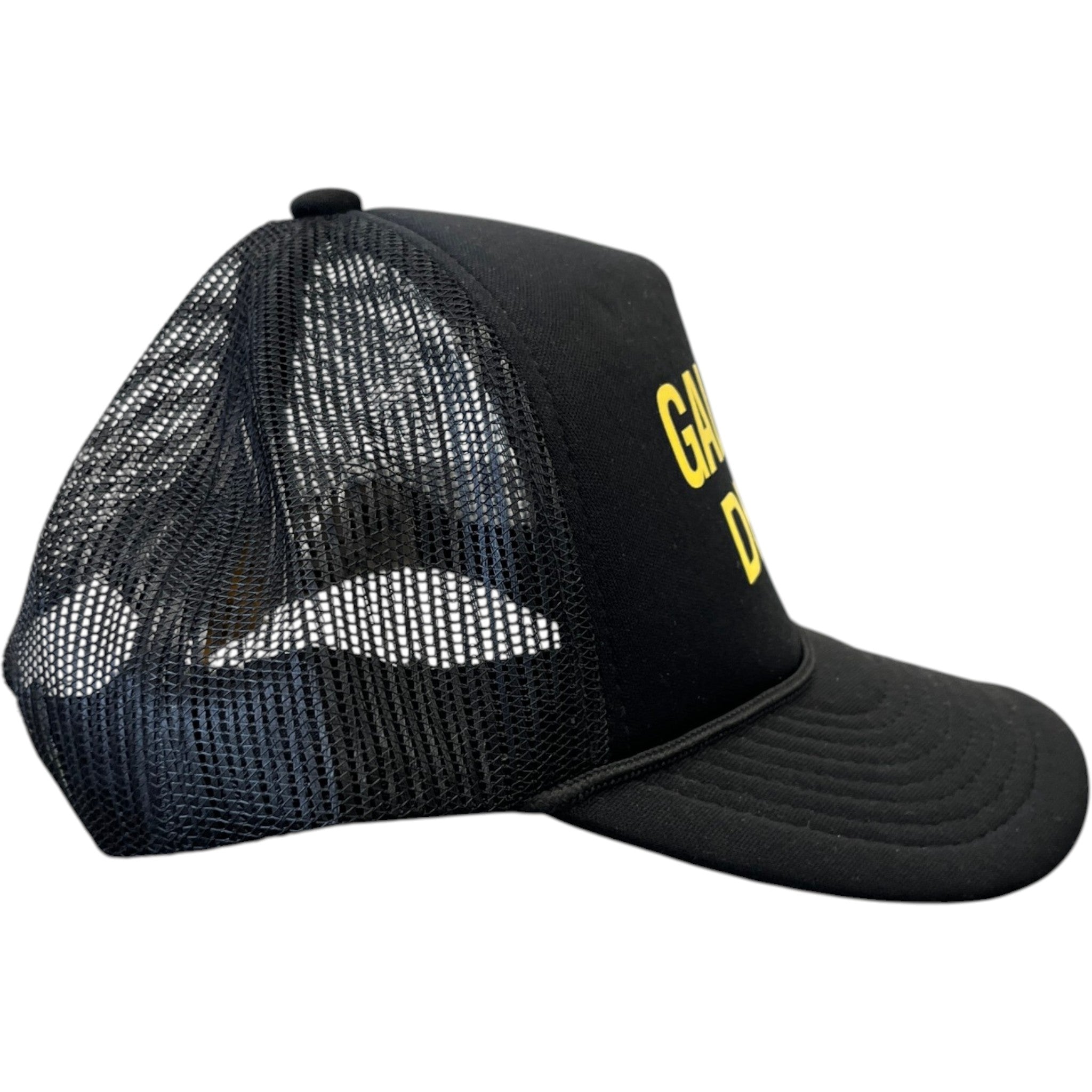 Men's Logo Trucker Cap Black
