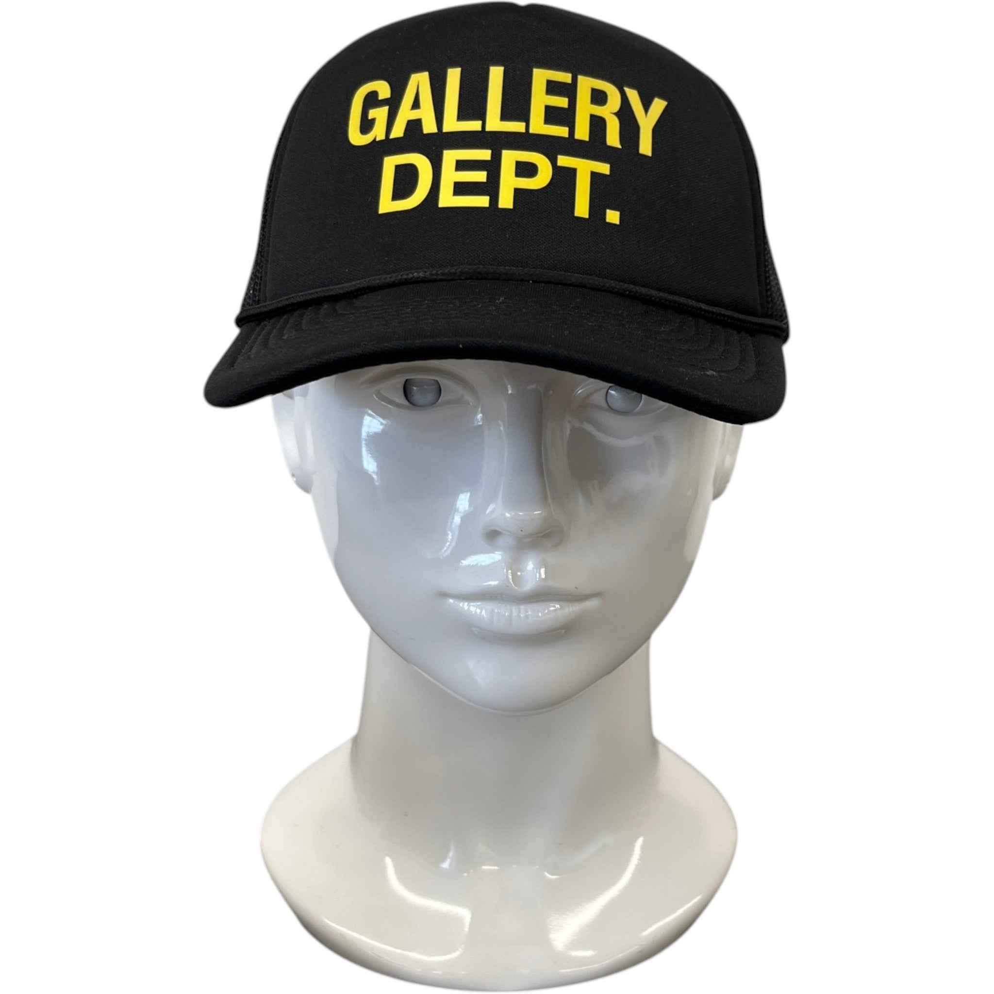 Men's Logo Trucker Cap Black