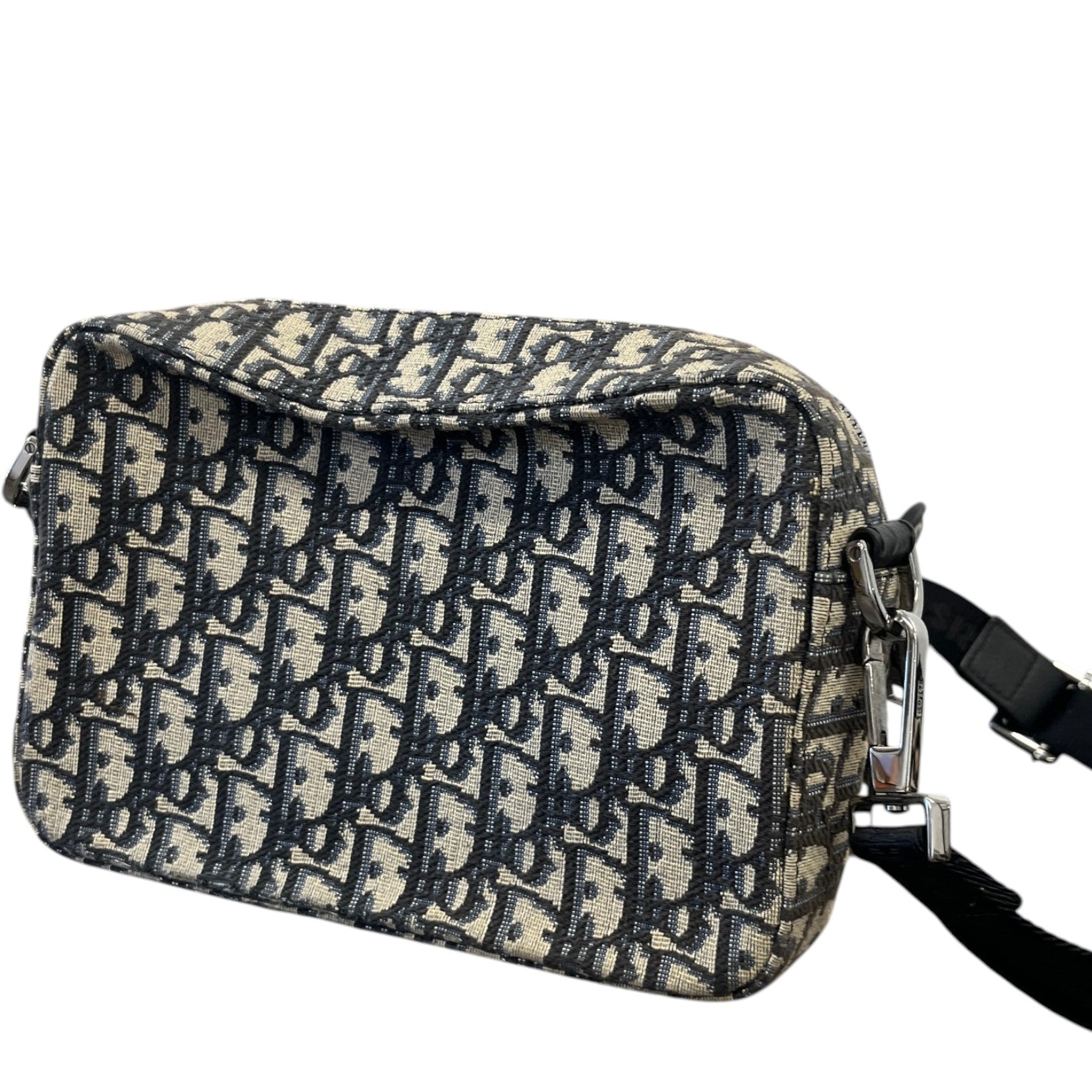 Men's Oblique Safari Messenger Bag Beige