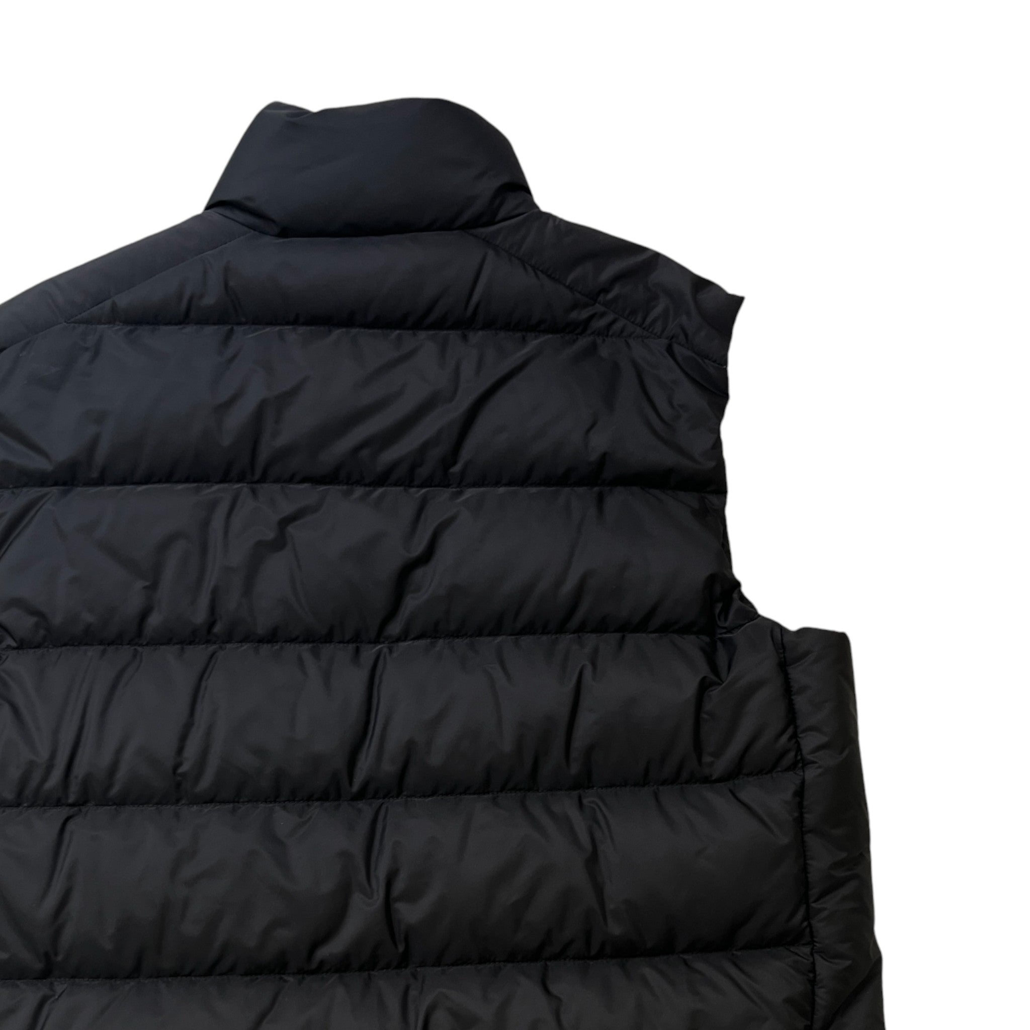 Men's Plaque Logo Gilet Black Size IT 54 / XXL