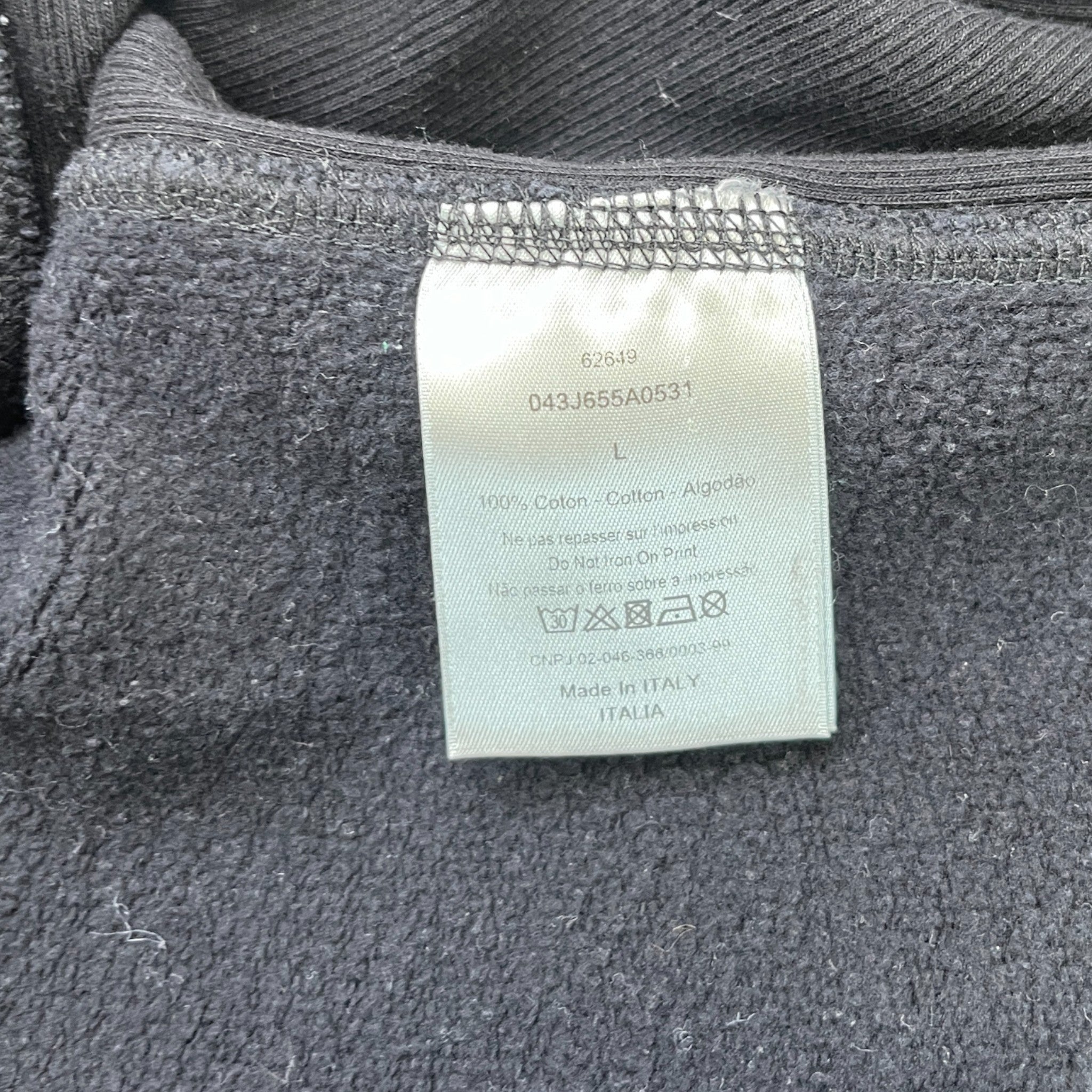 Men's Atelier Logo Jumper Black Size L