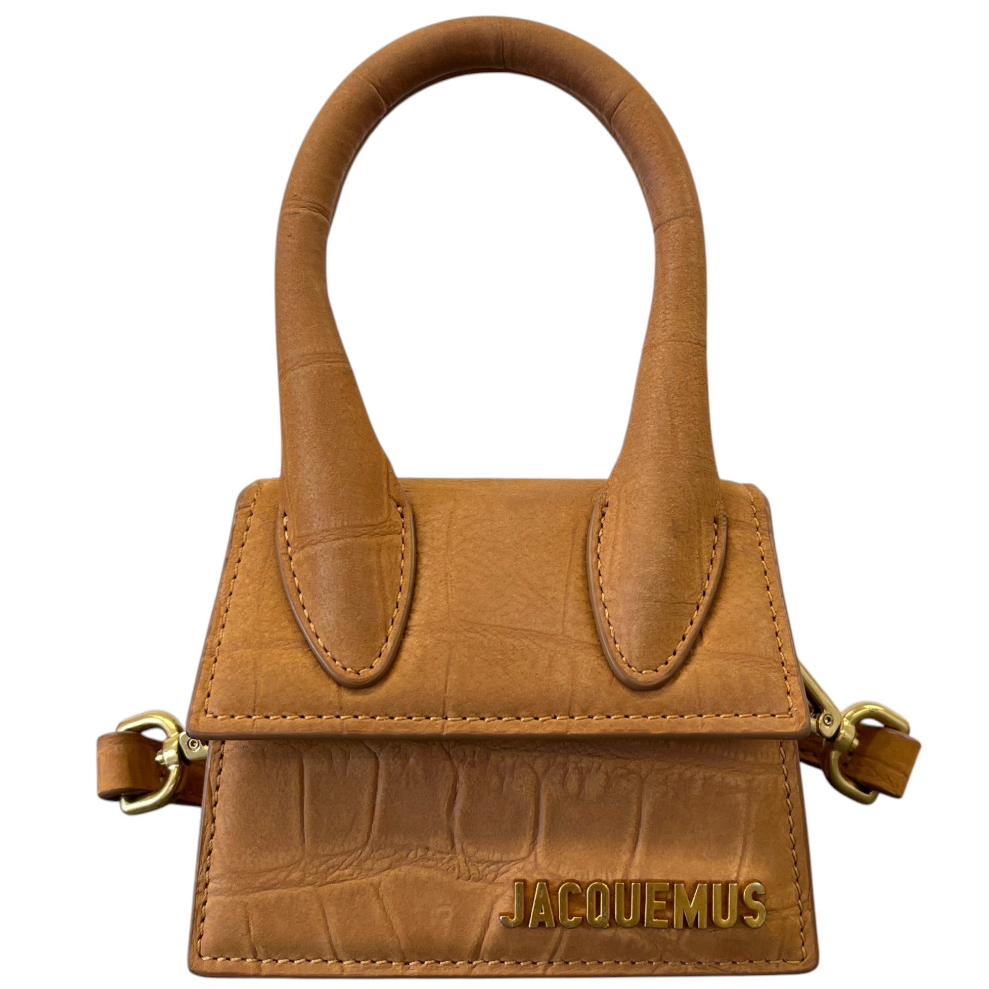 Women's Mini Croc Le Chiquito Crossbody Bag Tan