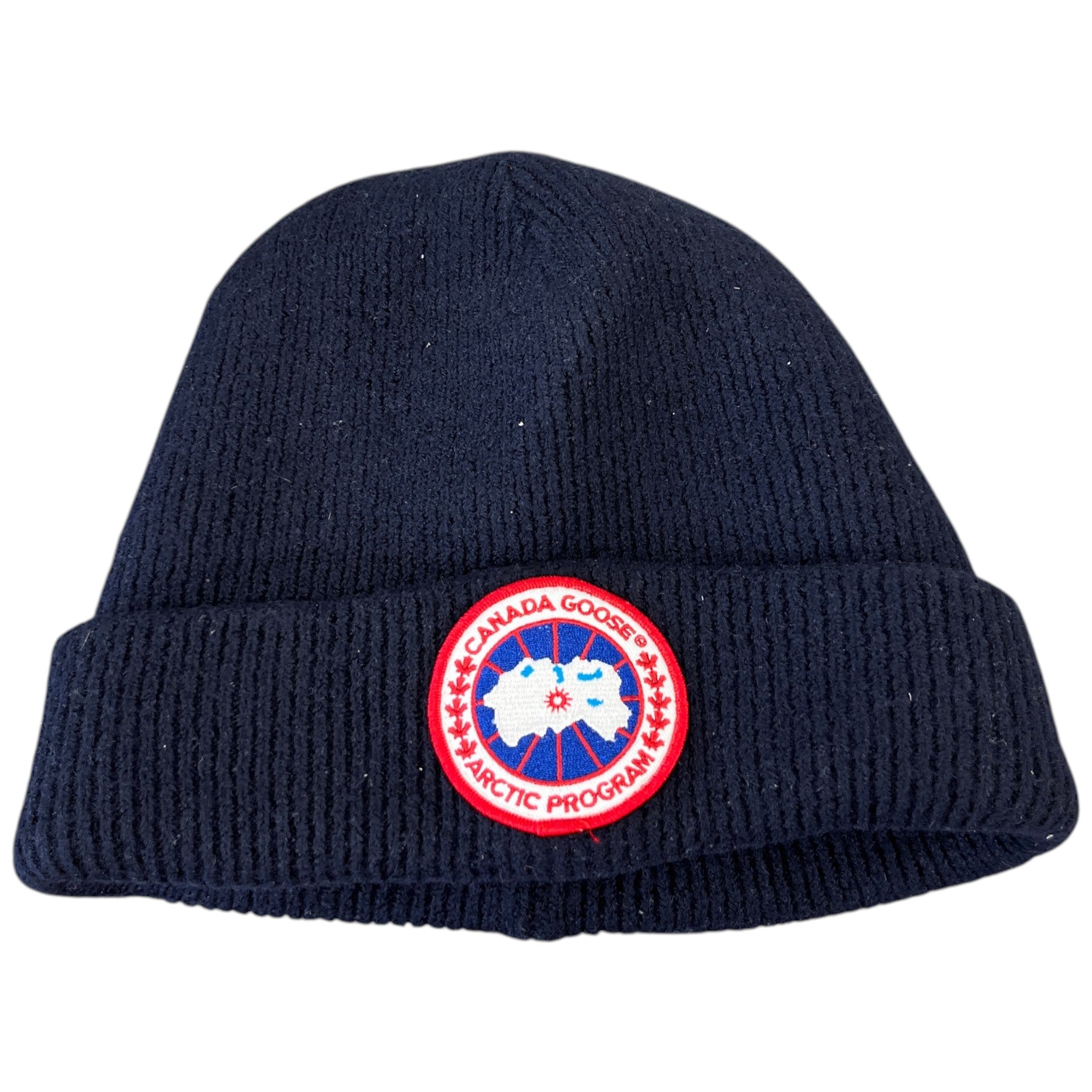 Men's Artic Disc Beanie Hat Navy