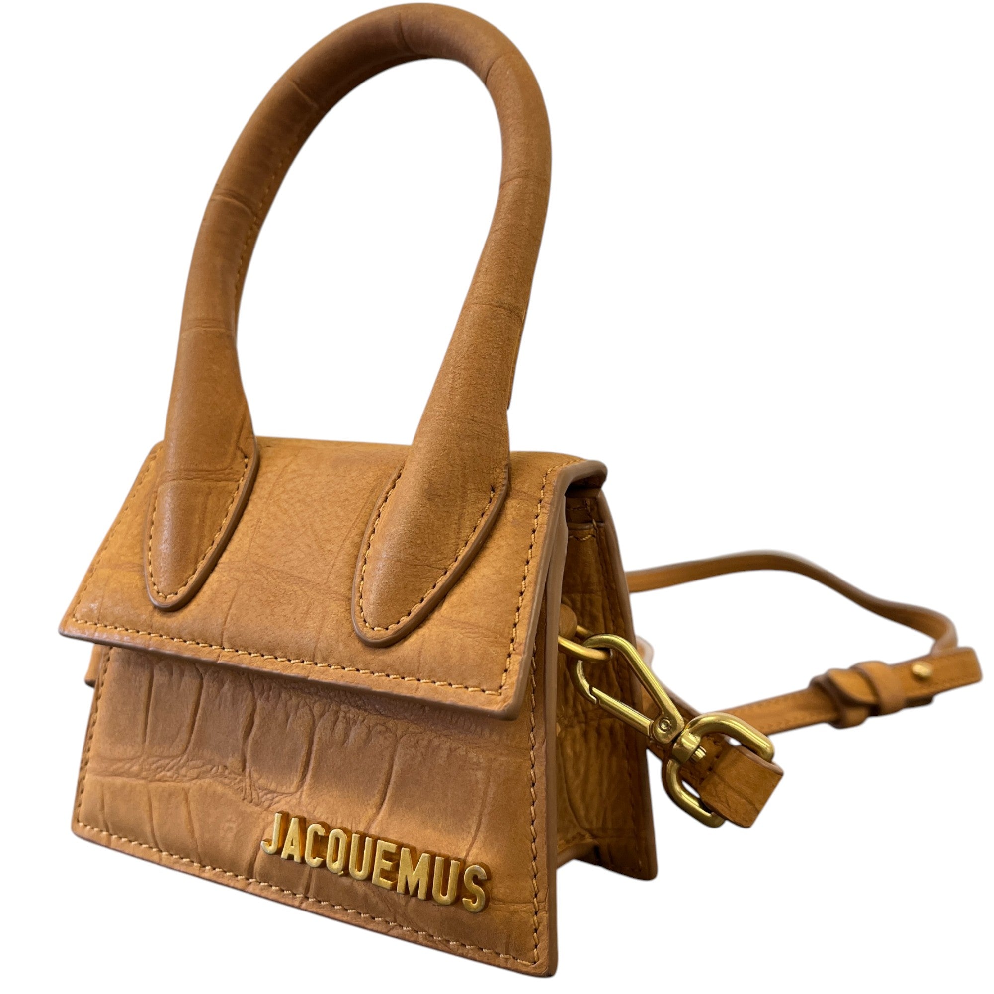 Women's Mini Croc Le Chiquito Crossbody Bag Tan