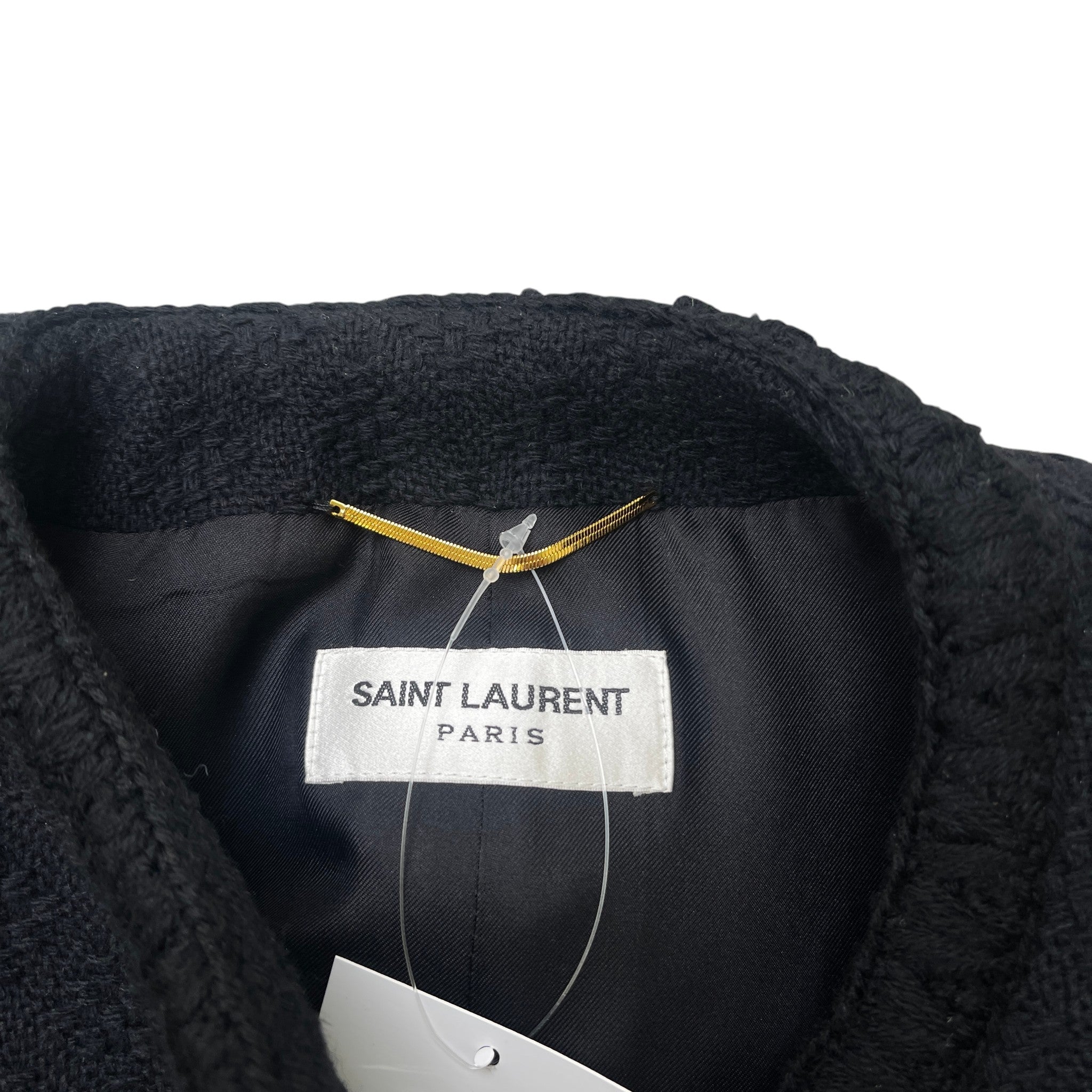 Women's Embossed Buttons Diamant Blazer Jacket Black Size IT 36 / UK 4