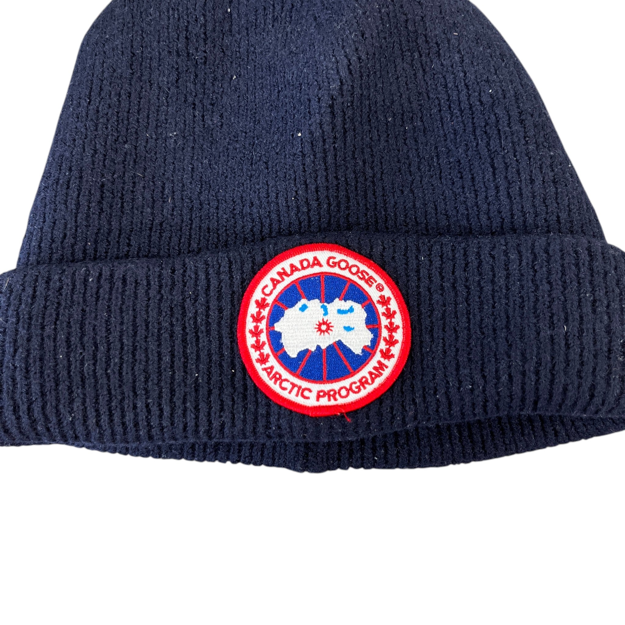 Men's Artic Disc Beanie Hat Navy