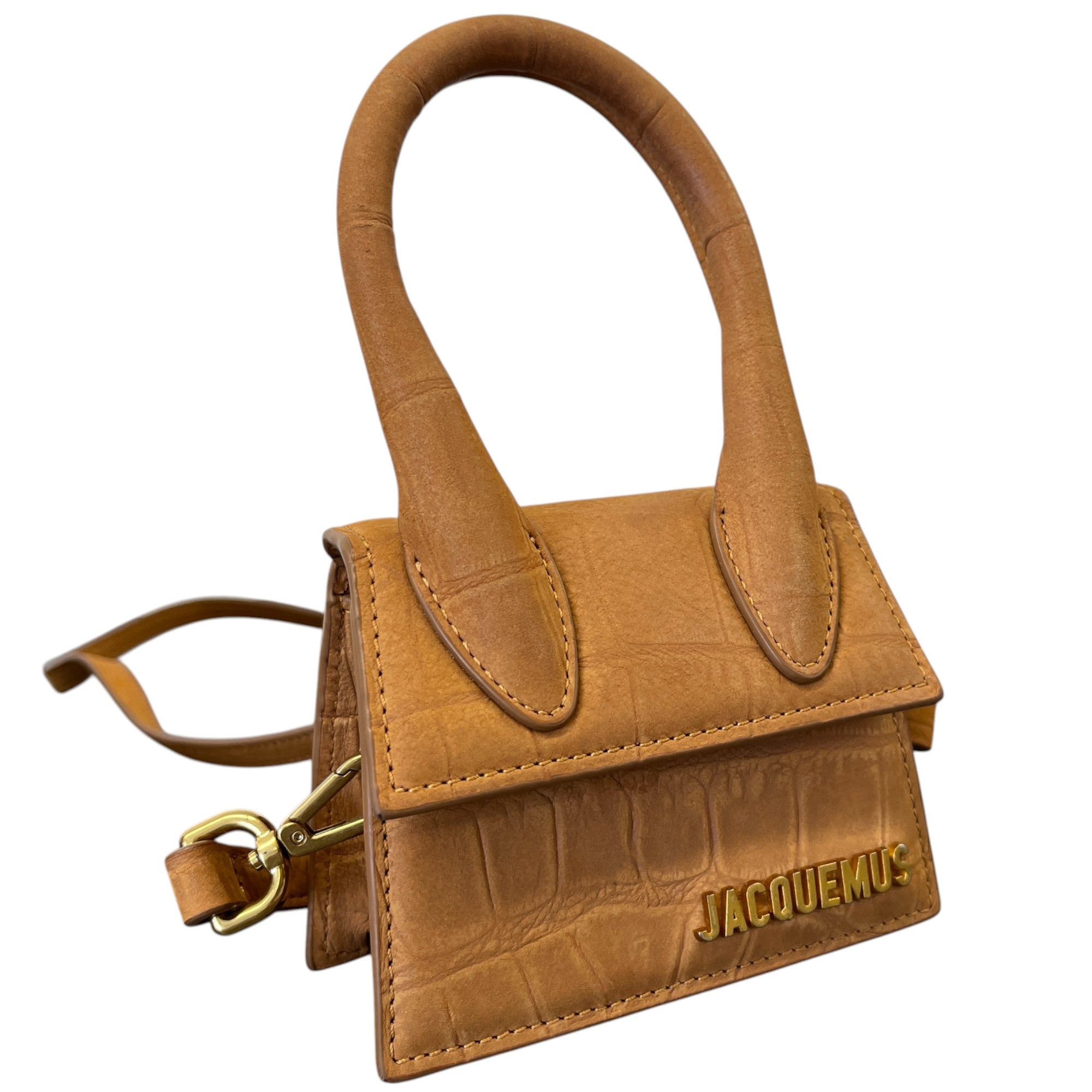 Women's Mini Croc Le Chiquito Crossbody Bag Tan