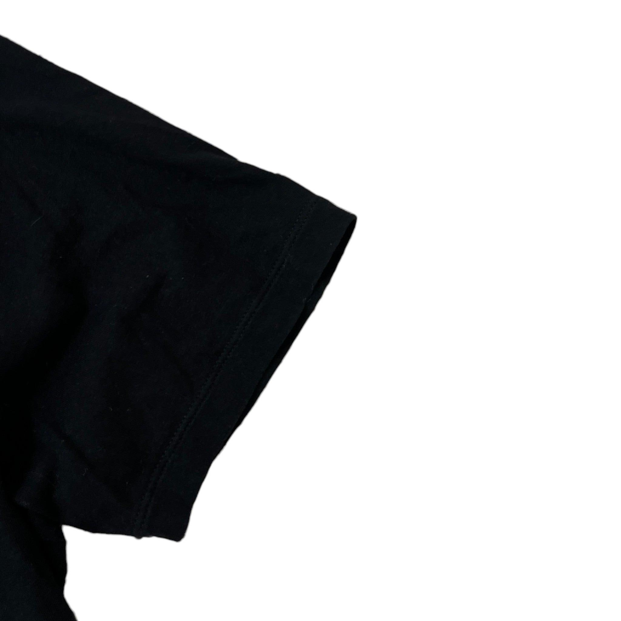 Men's Logo Print T-Shirt Black Size XL