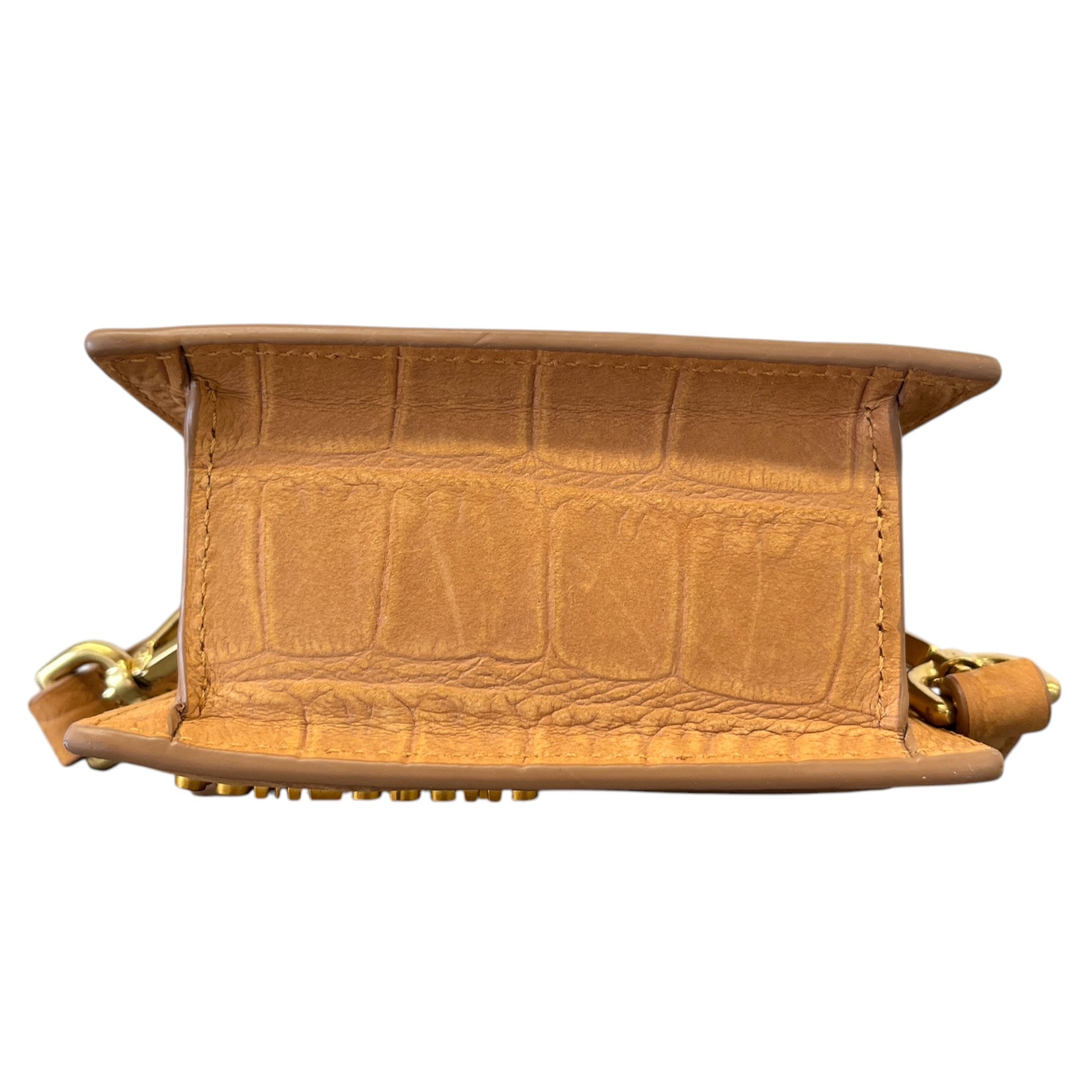 Women's Mini Croc Le Chiquito Crossbody Bag Tan