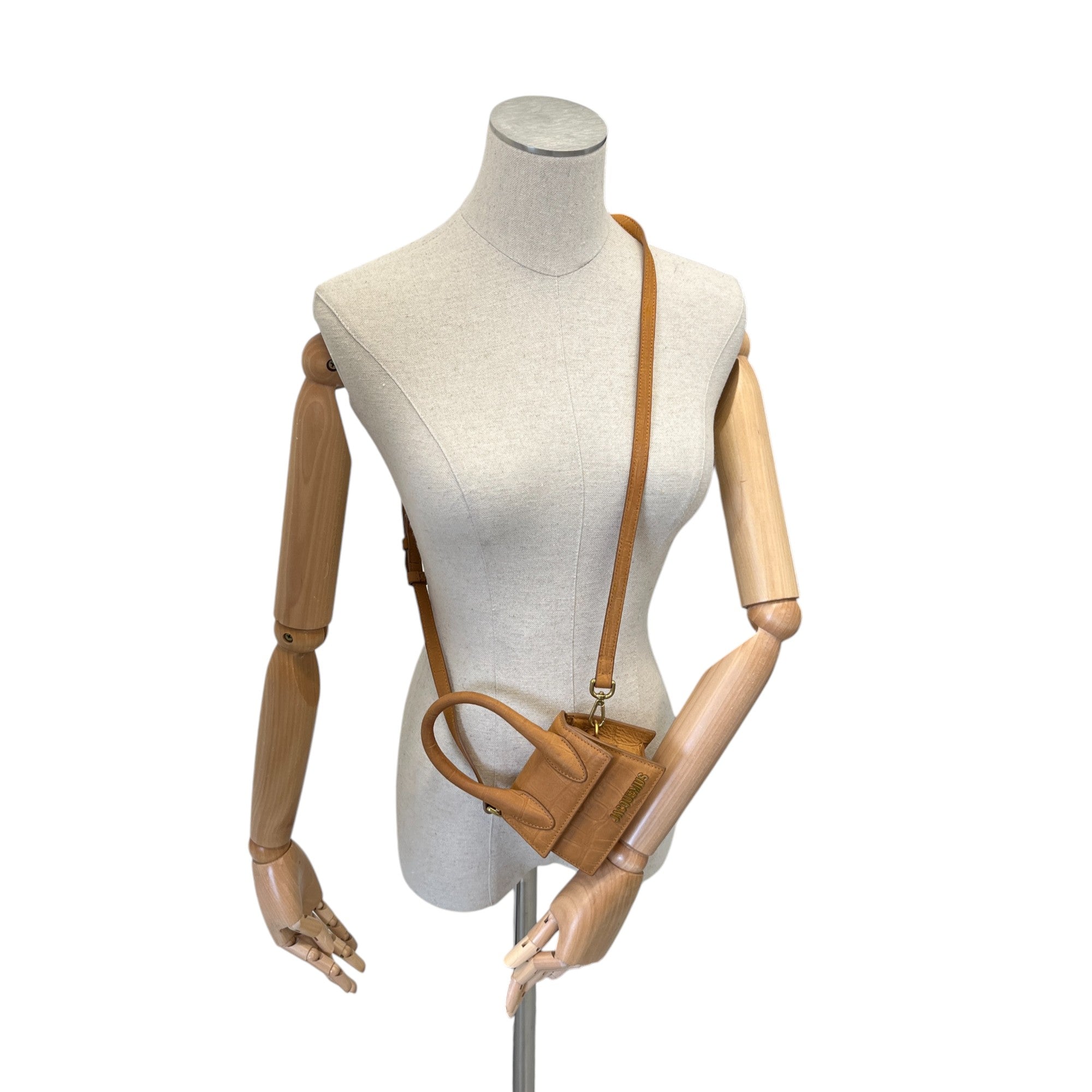 Women's Mini Croc Le Chiquito Crossbody Bag Tan