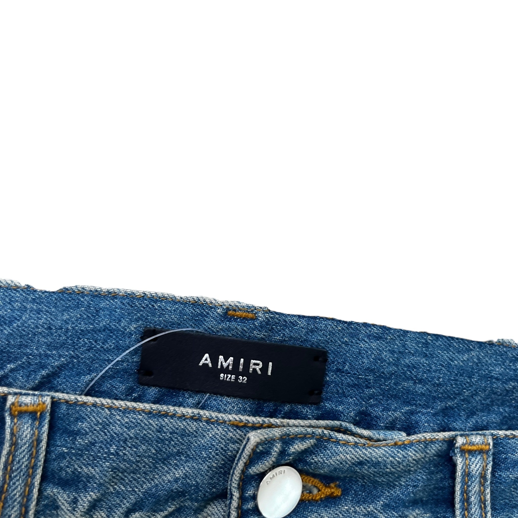 Men's Distressed Jeans Blue Size Waist 32"