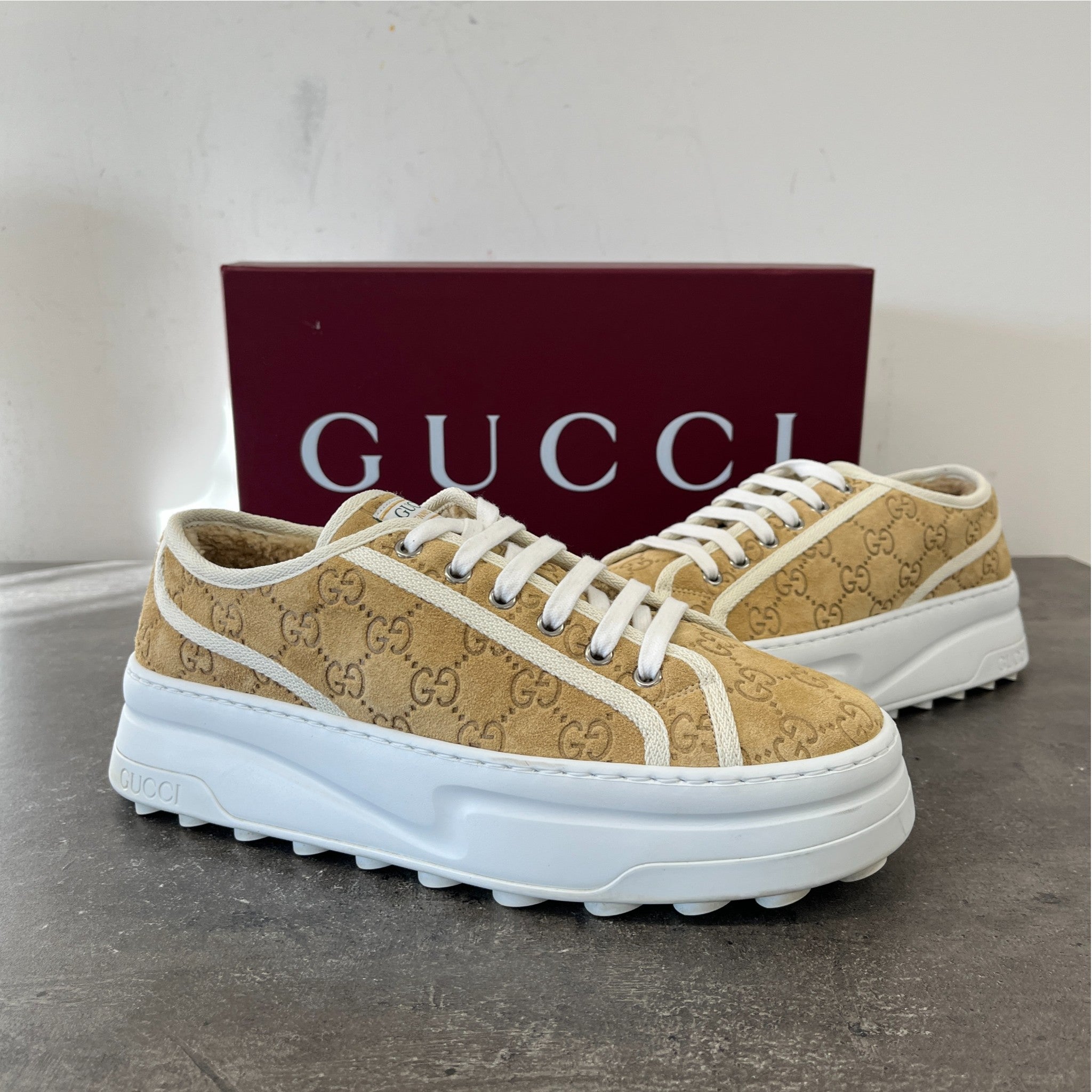 Women's Tennis 1977 Low Trainers Beige Size EU 40 / UK 7