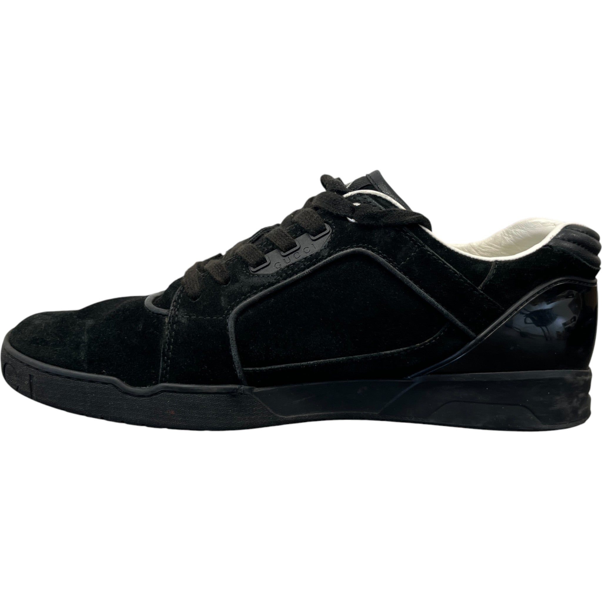 Men's Gg Logo Low Trainers Black Size EU 42 / UK 8