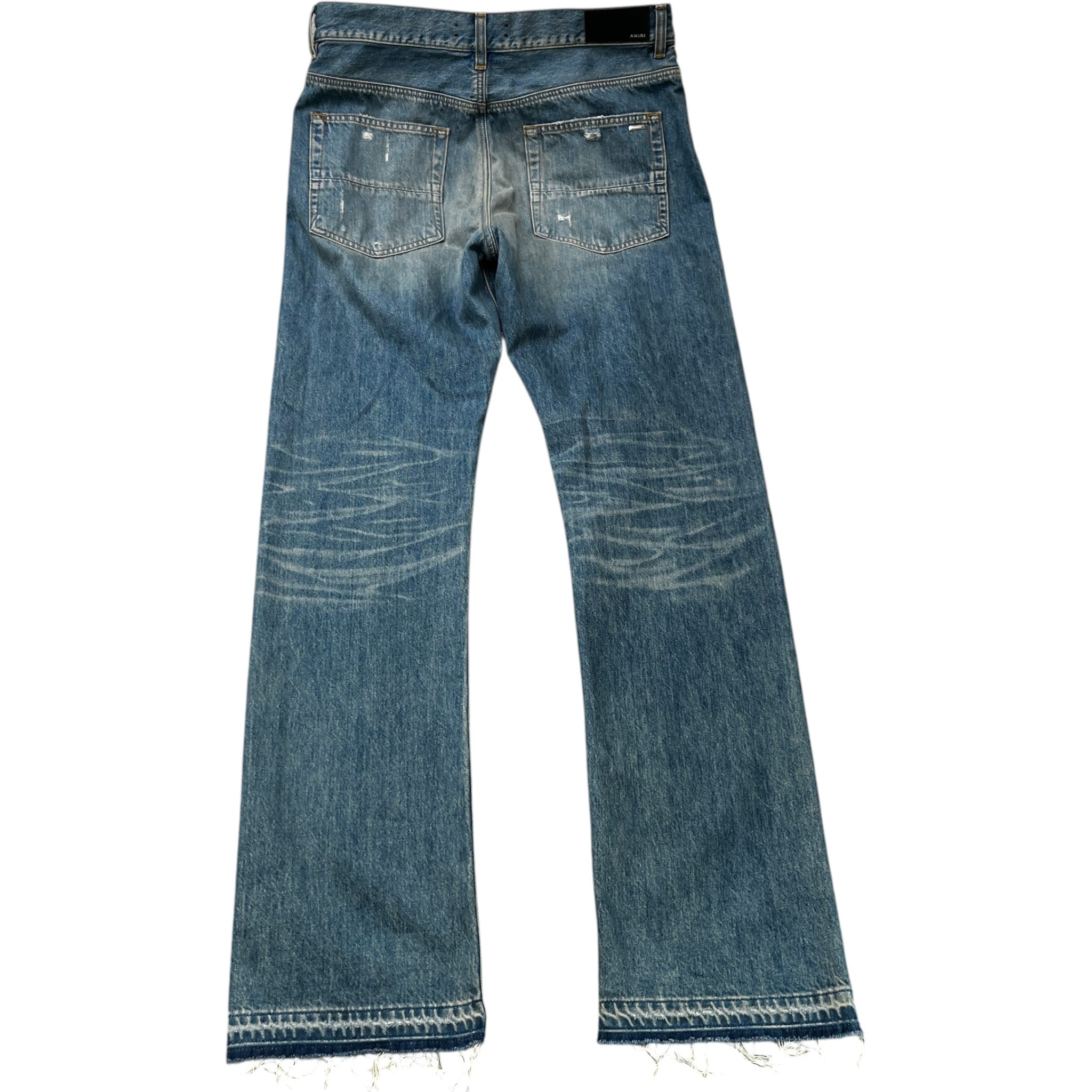 Men's Distressed Jeans Blue Size Waist 32"