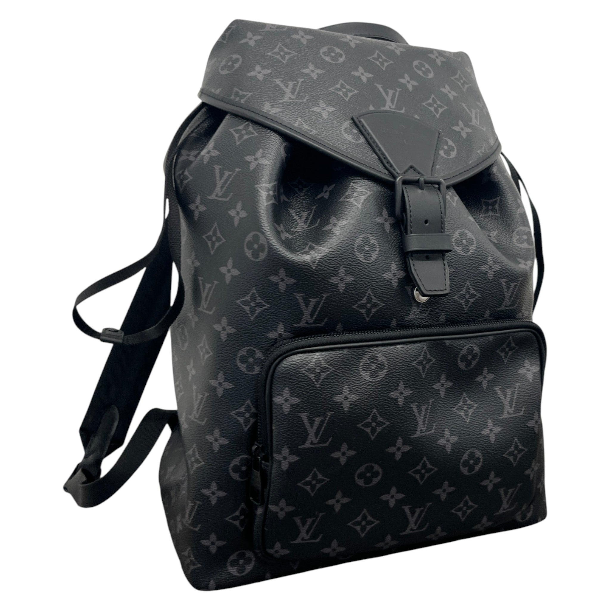 Men's Montsouris Monogram Eclipse Backpack Black