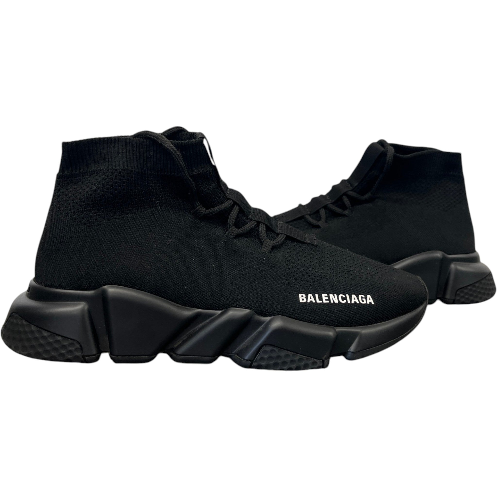 Women's Speed Lace-Up Low Trainers Black Size EU 39 / UK 6