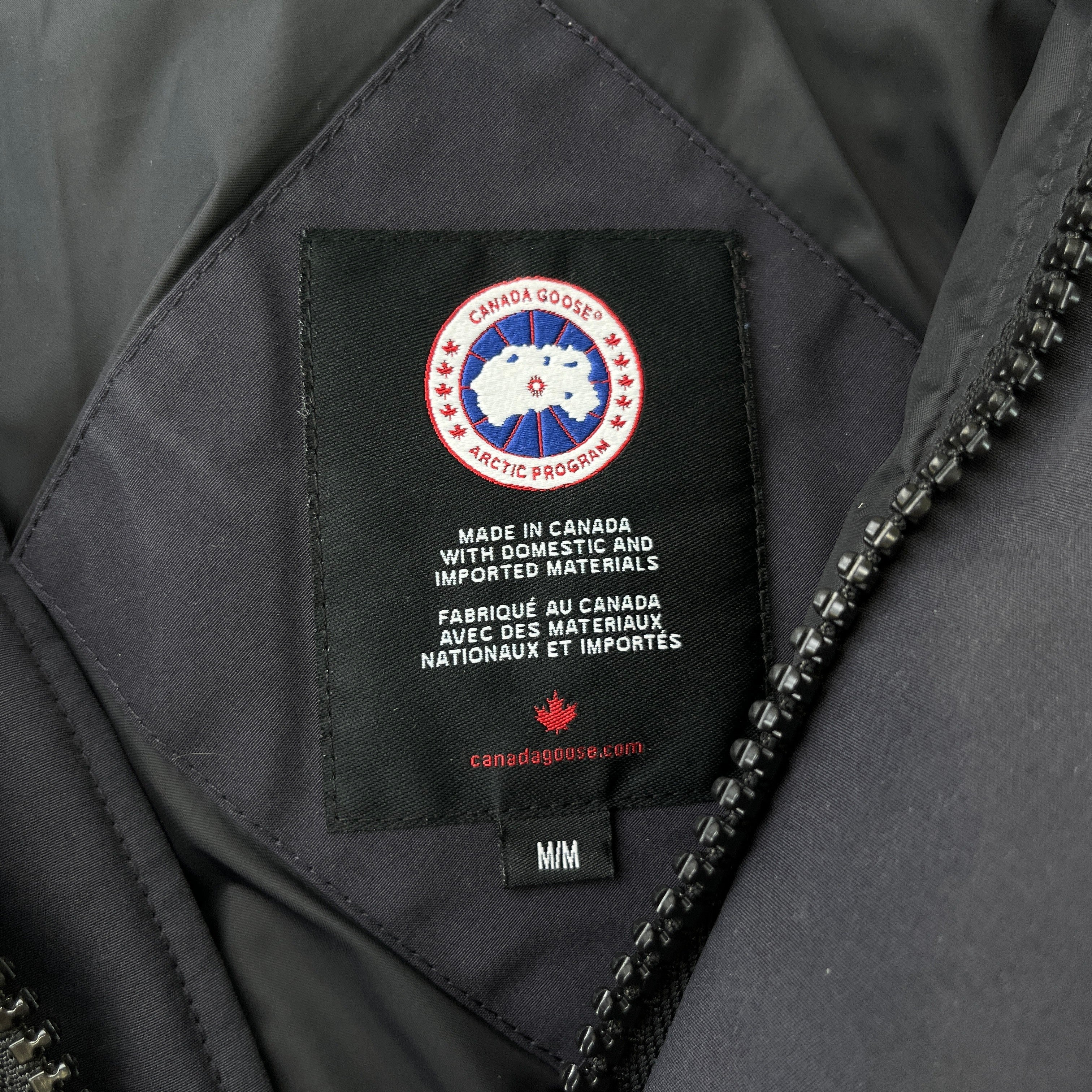 Men's Macmillan Parka Down Jacket Navy Size M