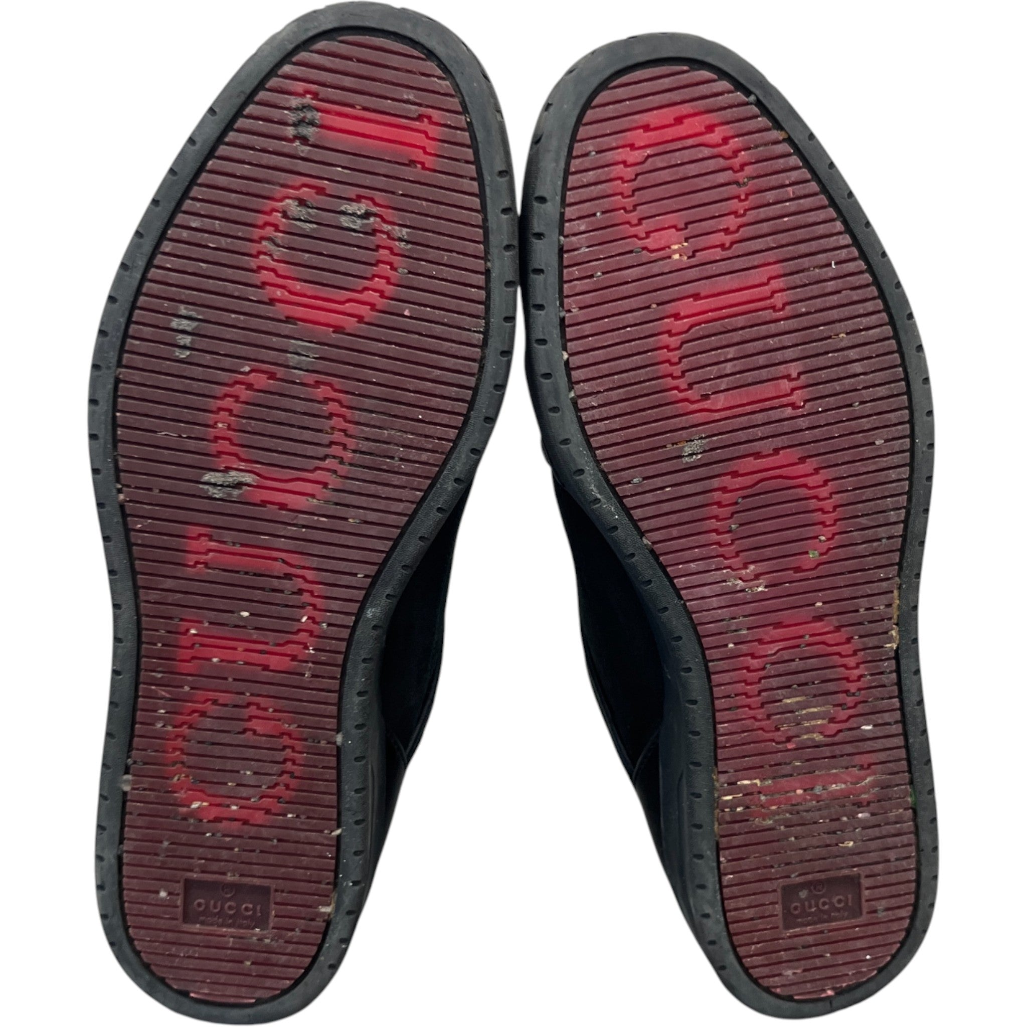 Men's Gg Logo Low Trainers Black Size EU 42 / UK 8