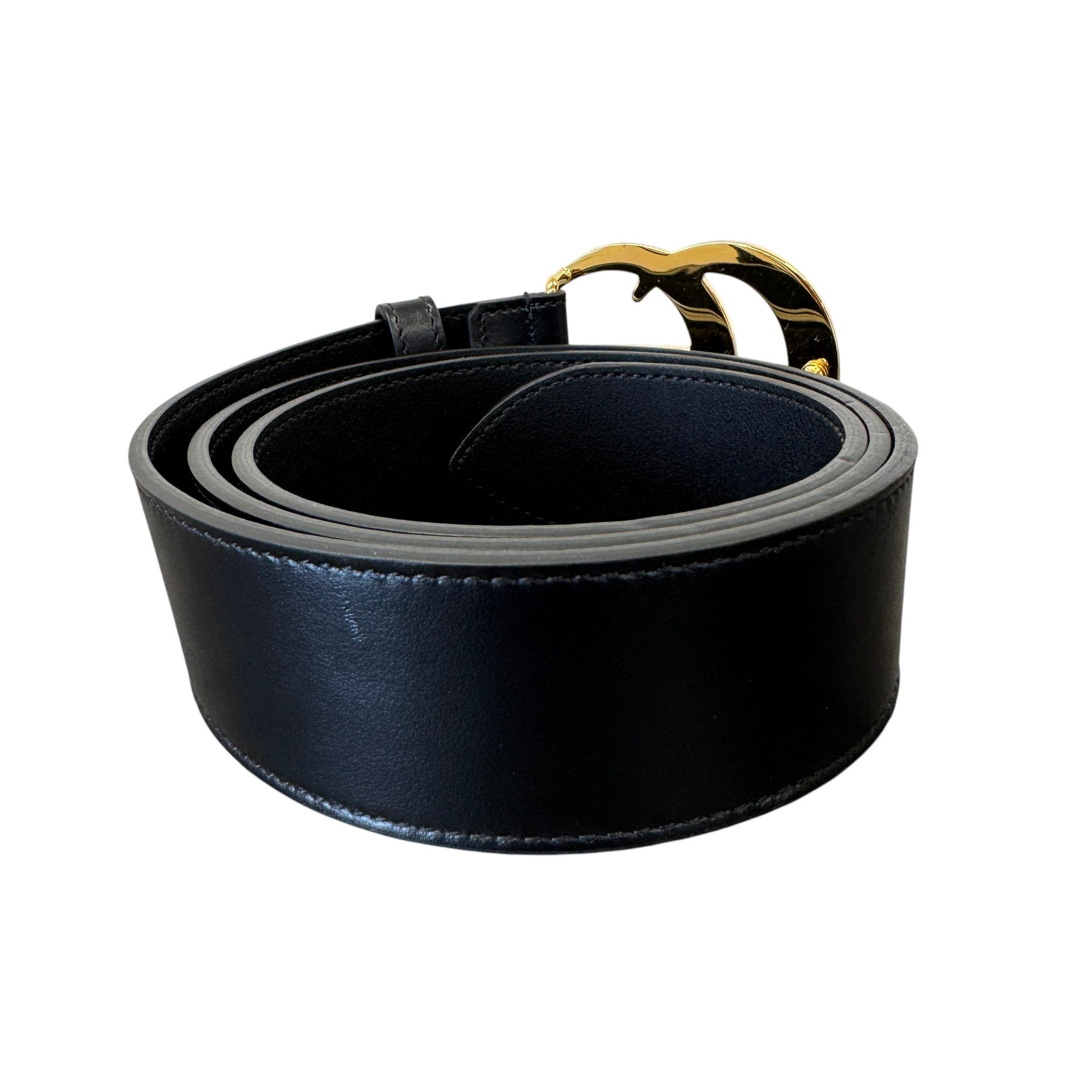 Women's Gg Marmont Belt Black Size 95cm / UK 14